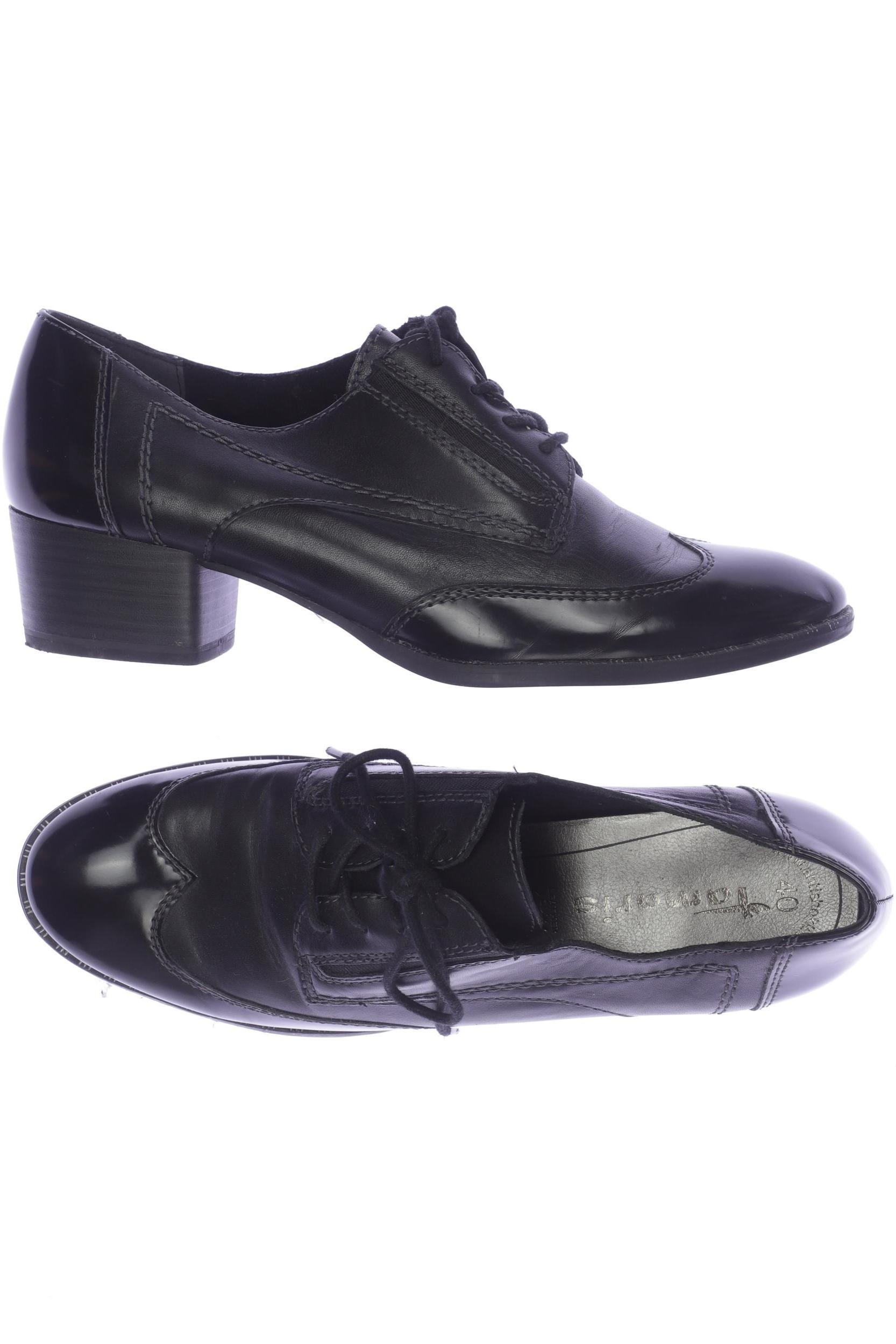

Tamaris Damen Halbschuh, schwarz, Gr. 40
