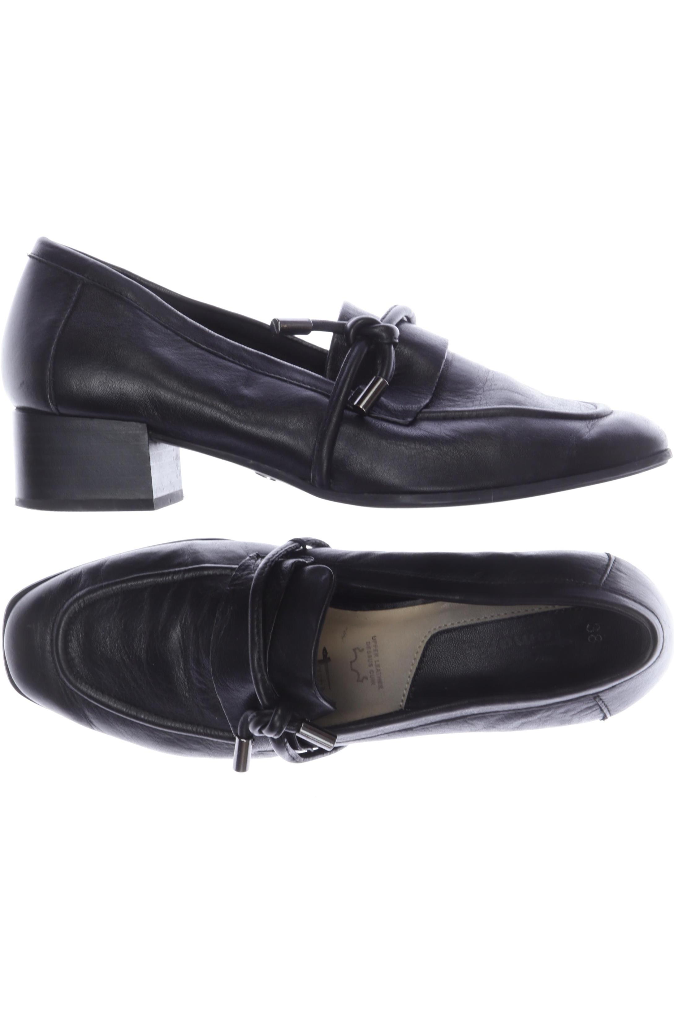 

Tamaris Damen Halbschuh, schwarz, Gr. 38