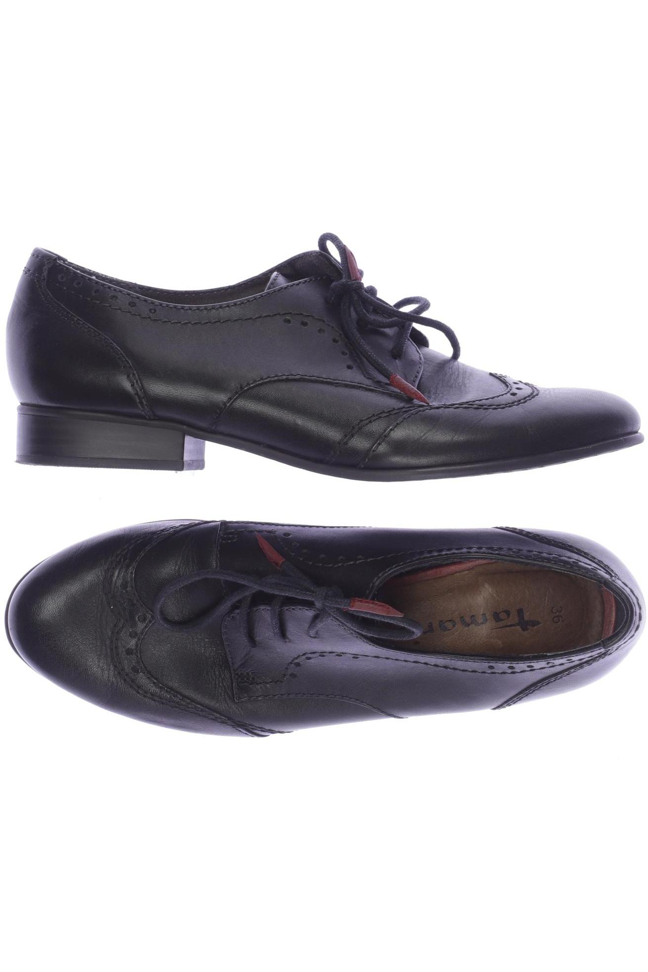 

Tamaris Damen Halbschuh, schwarz, Gr. 36