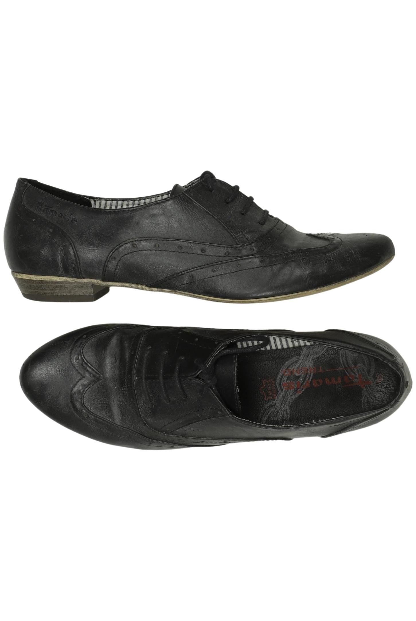 

Tamaris Damen Halbschuh, schwarz, Gr. 39