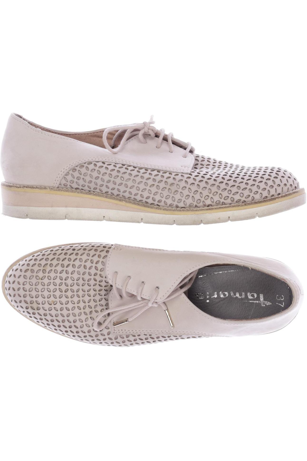 

Tamaris Damen Halbschuh, cremeweiß