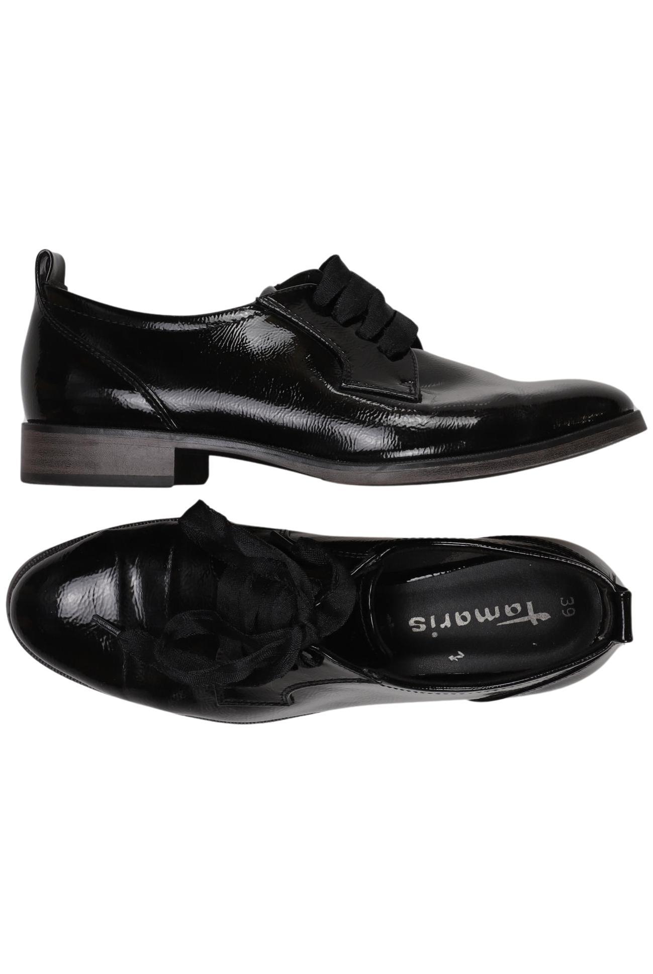 

Tamaris Damen Halbschuh, schwarz, Gr. 39