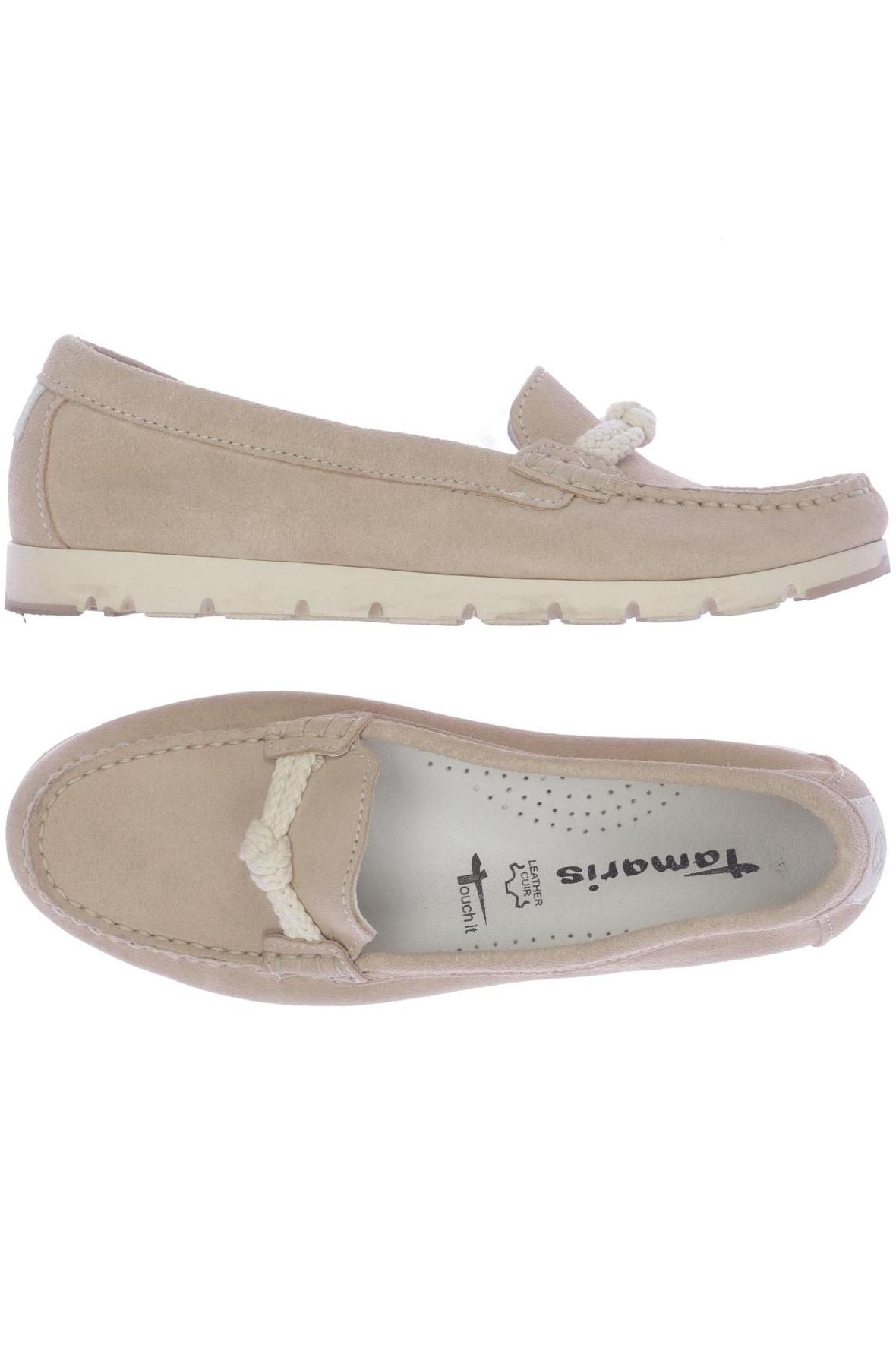 

Tamaris Damen Halbschuh, beige, Gr. 37