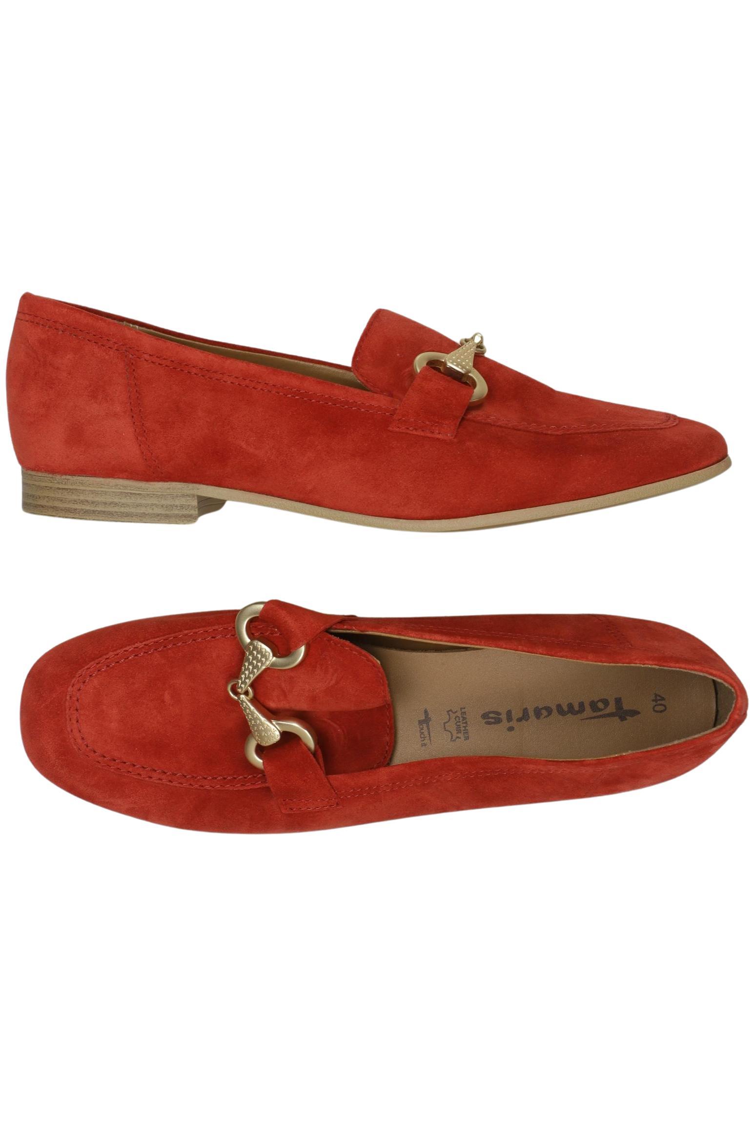 

Tamaris Damen Halbschuh, rot, Gr. 40