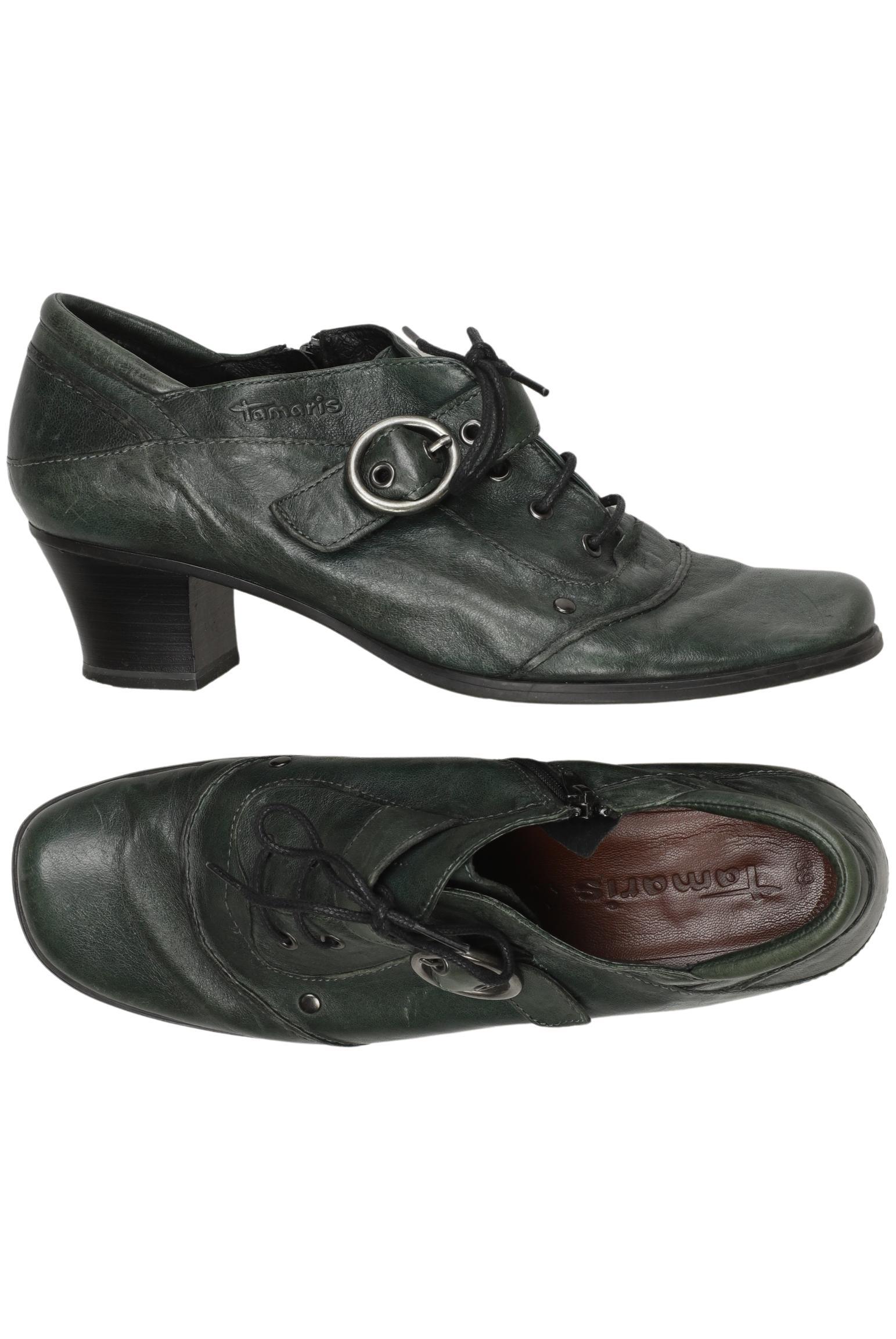 

Tamaris Damen Halbschuh, grün, Gr. 39