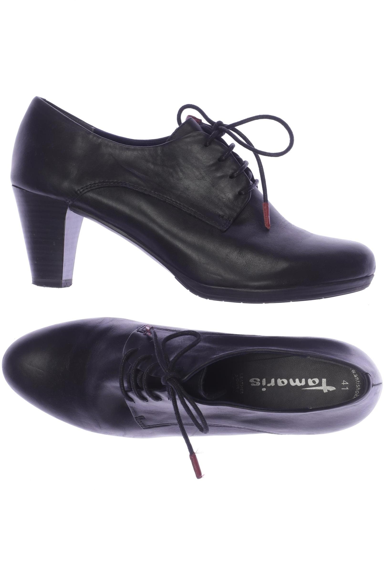

Tamaris Damen Halbschuh, schwarz, Gr. 41