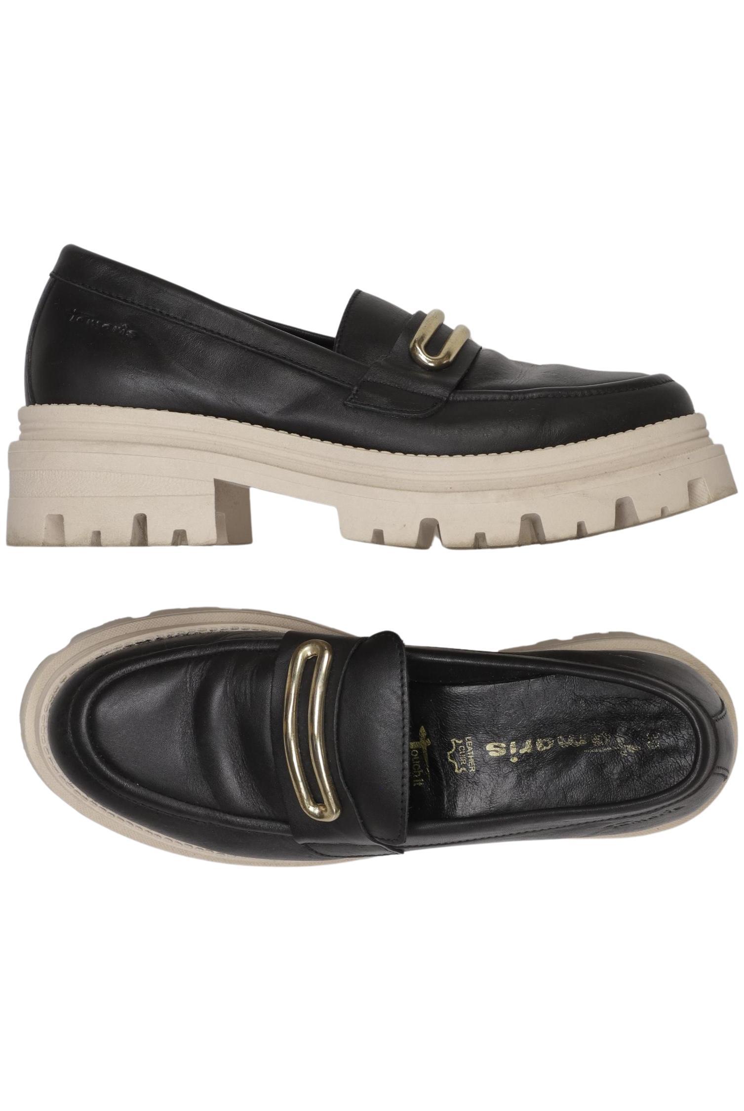 

Tamaris Damen Halbschuh, schwarz, Gr. 39