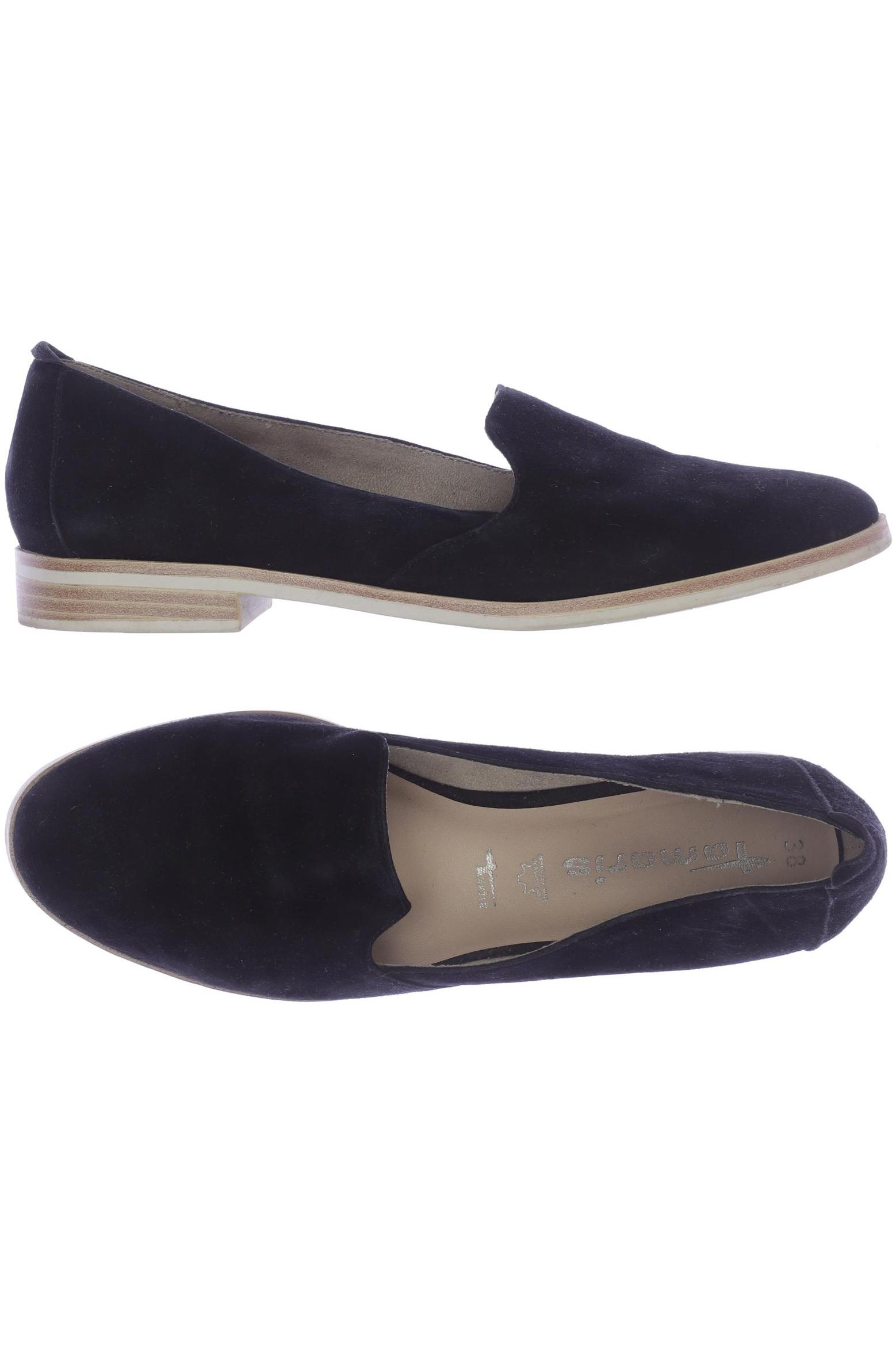 

Tamaris Damen Halbschuh, schwarz, Gr. 38