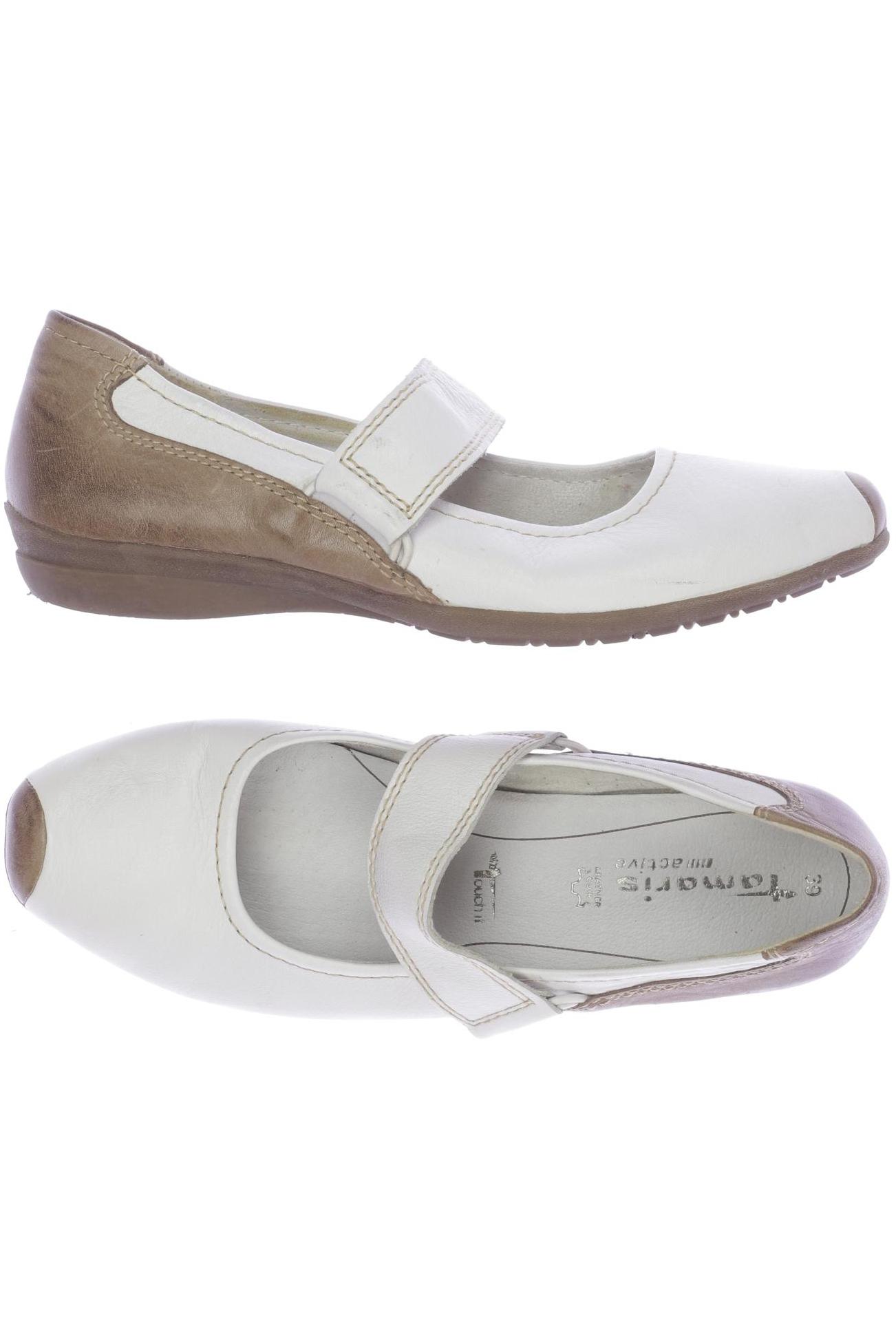 

Tamaris Damen Halbschuh, weiß, Gr. 39