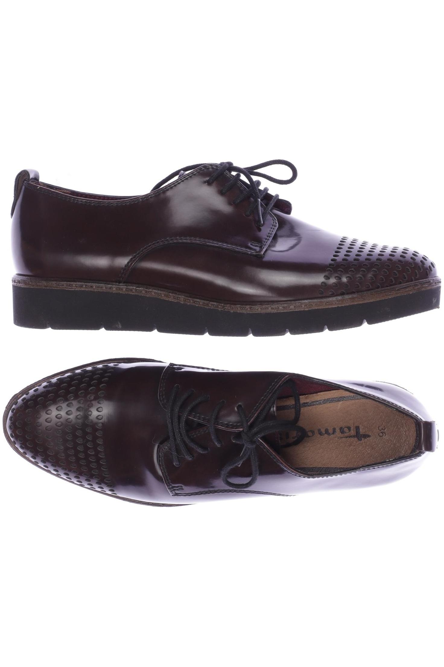 

Tamaris Damen Halbschuh, bordeaux, Gr. 36