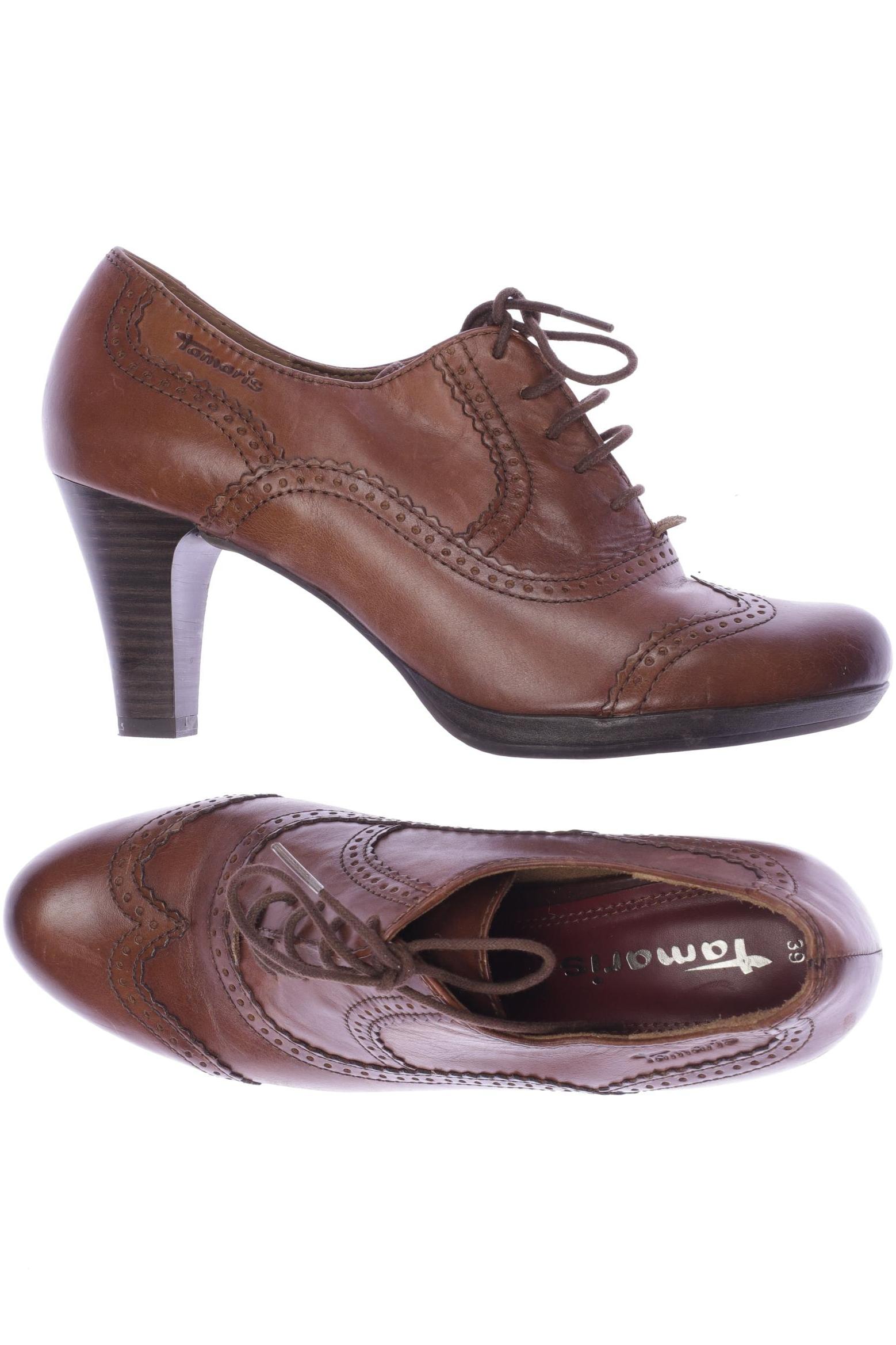 

Tamaris Damen Halbschuh, braun, Gr. 39