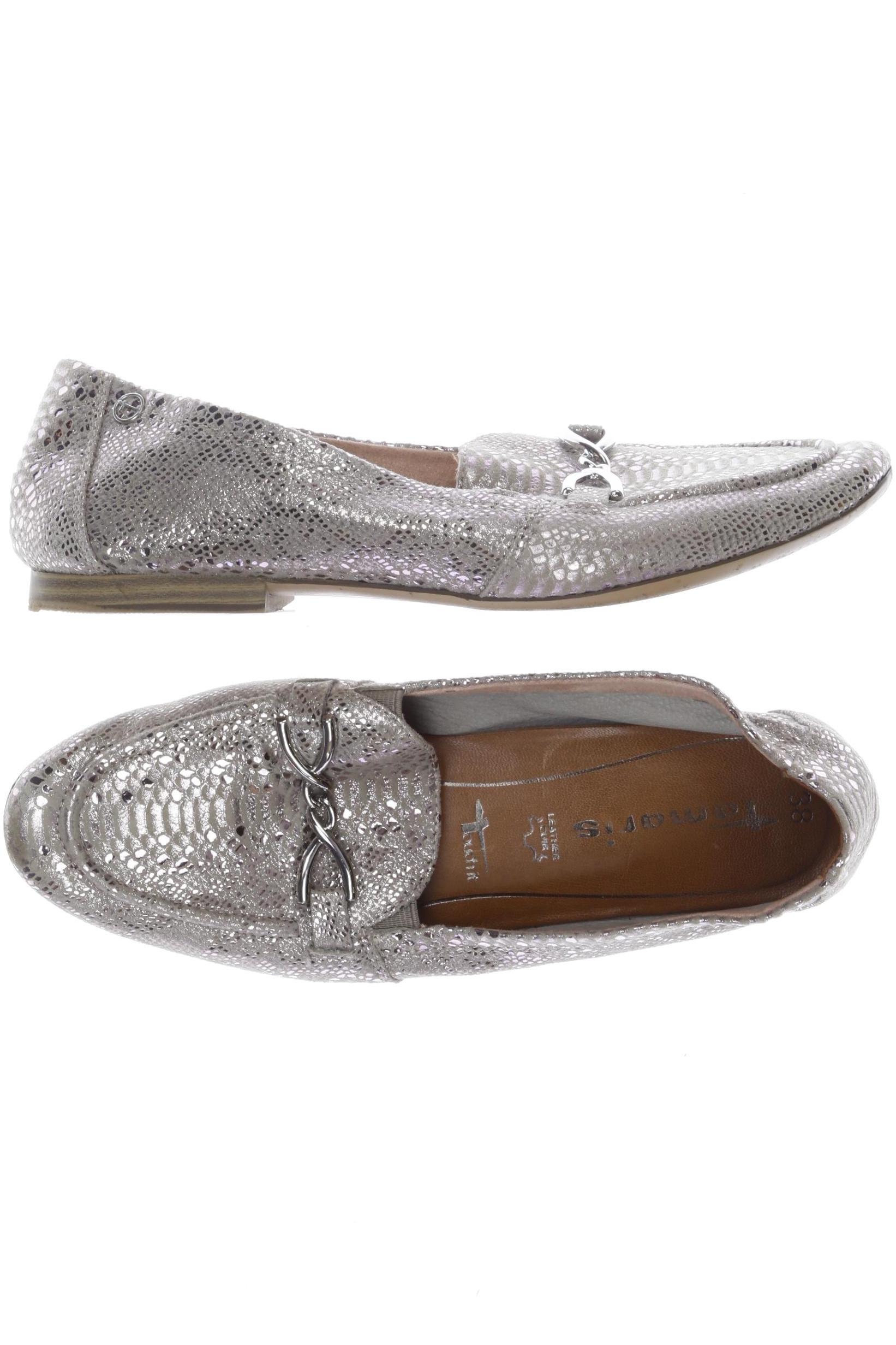 

Tamaris Damen Halbschuh, gold, Gr. 38