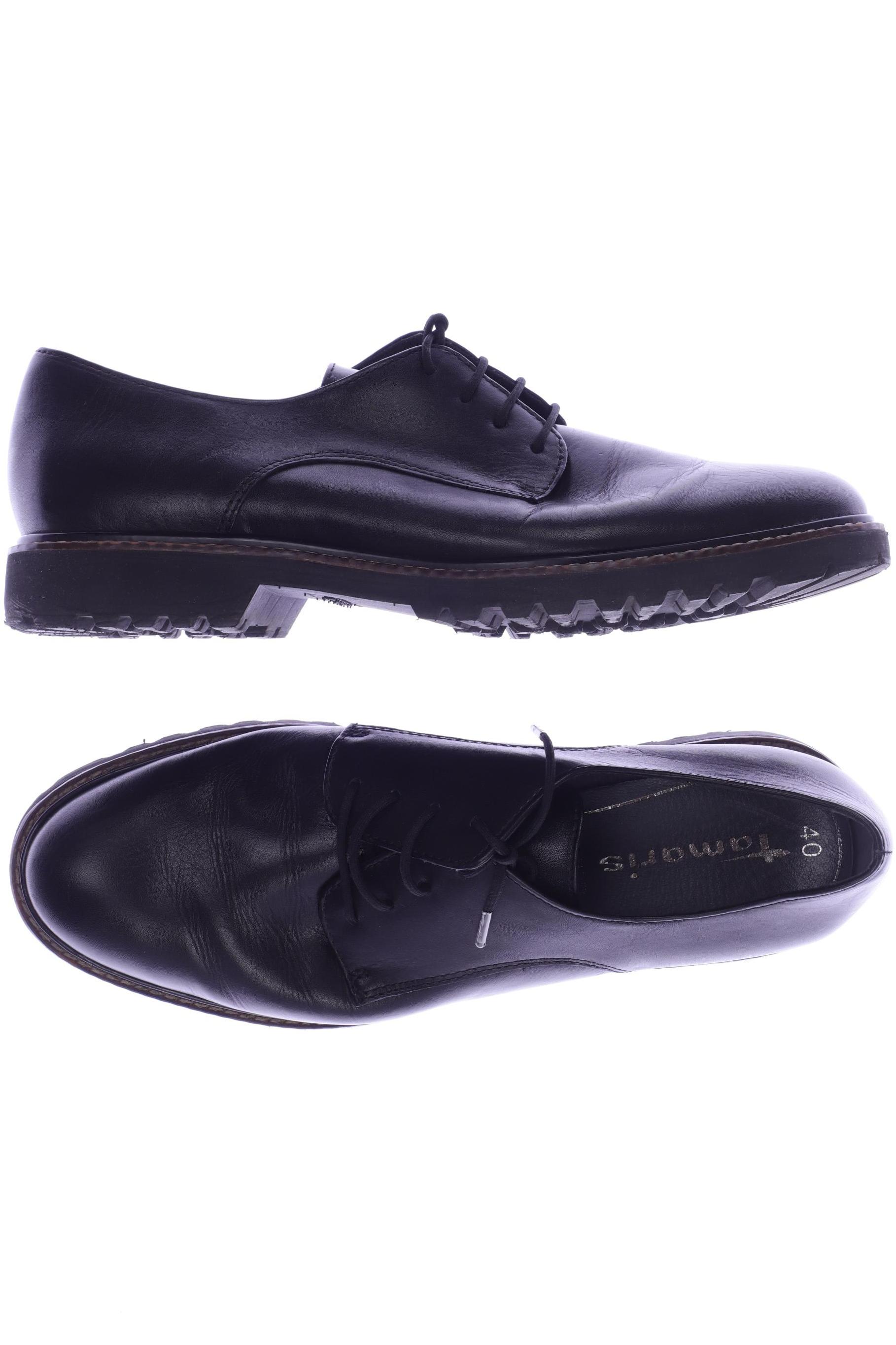 

Tamaris Damen Halbschuh, schwarz, Gr. 40