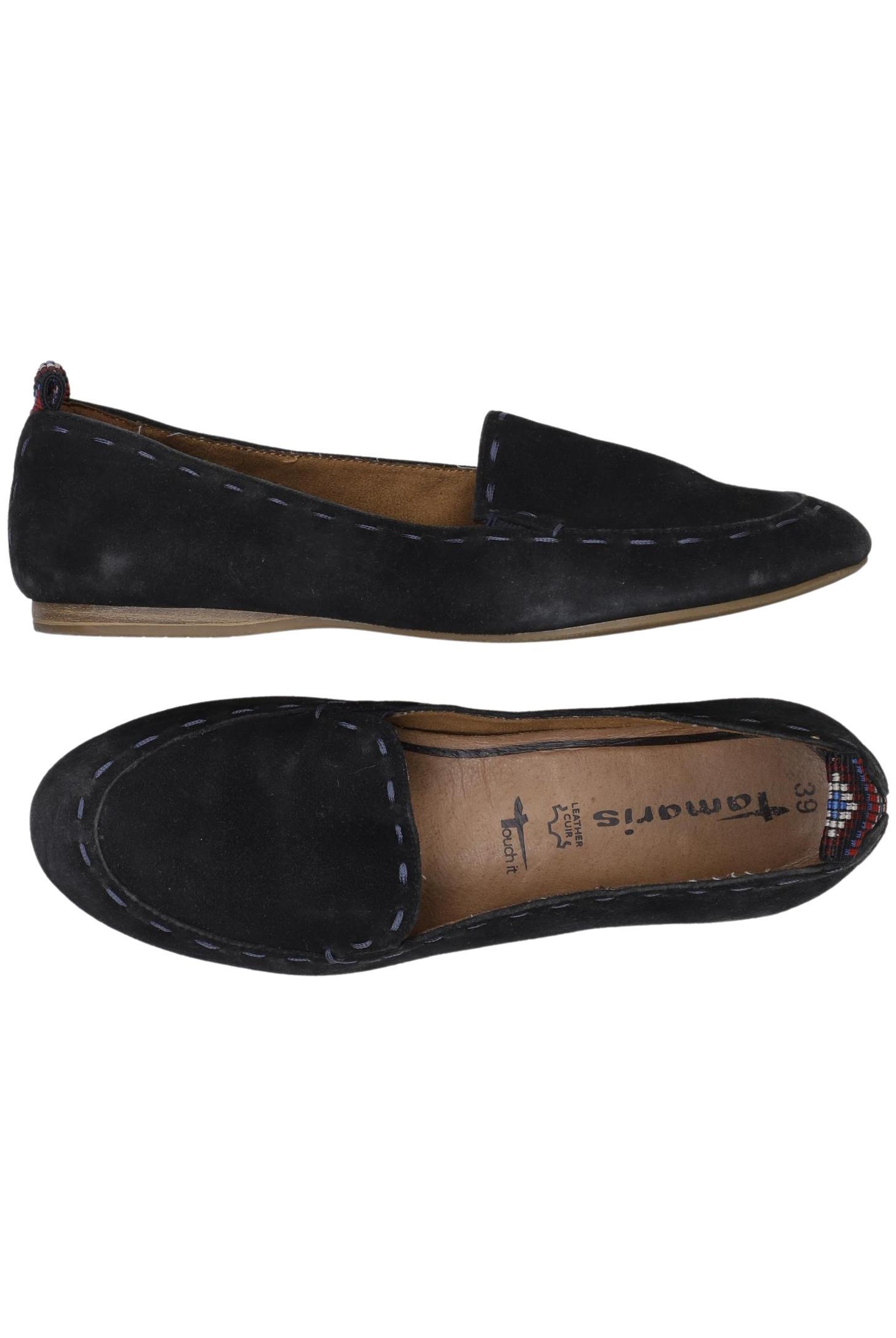 

Tamaris Damen Halbschuh, schwarz, Gr. 39