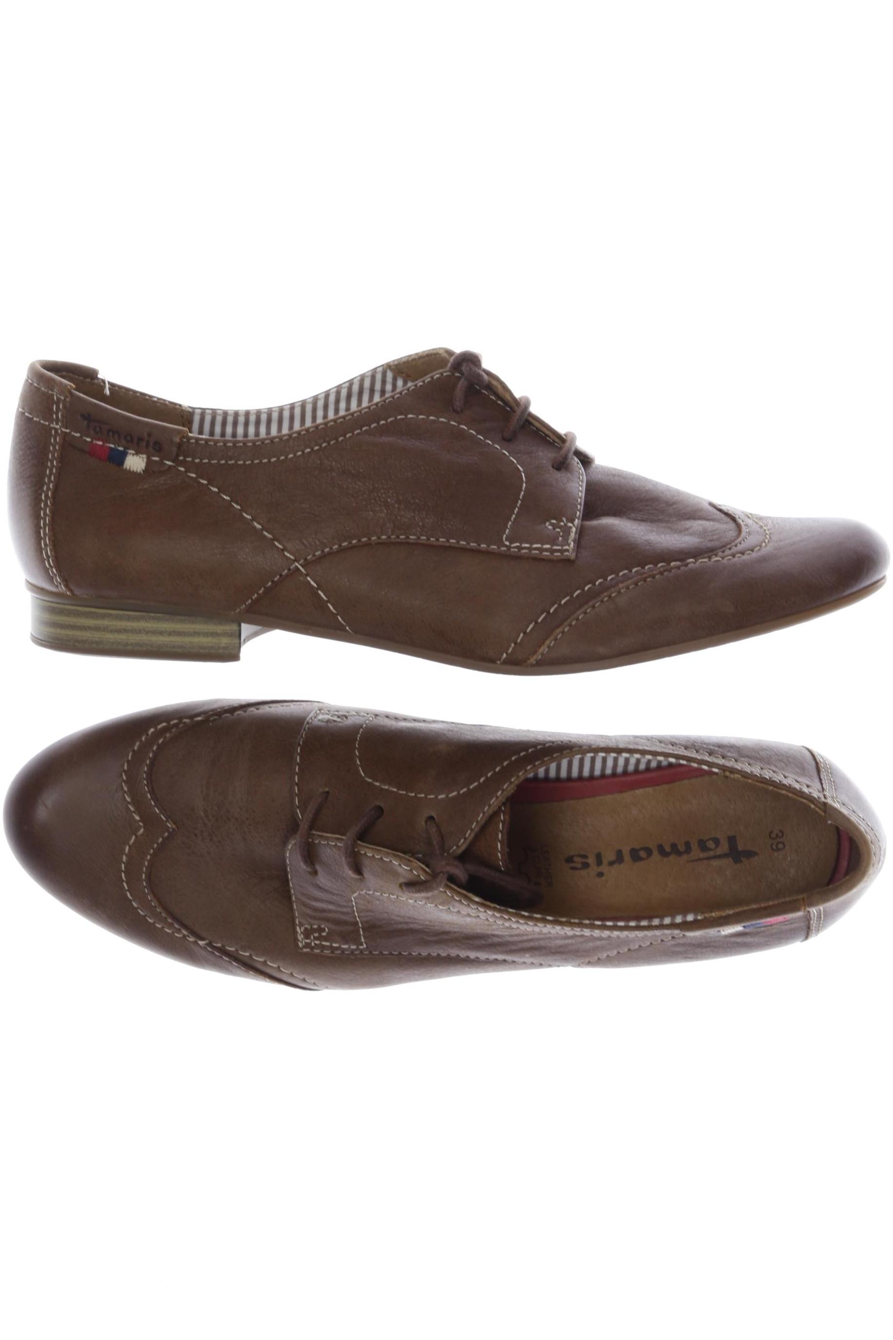 

Tamaris Damen Halbschuh, braun, Gr. 39