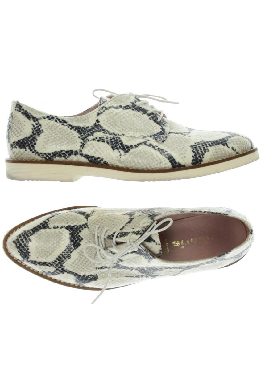 

Tamaris Damen Halbschuh, cremeweiß, Gr. 38