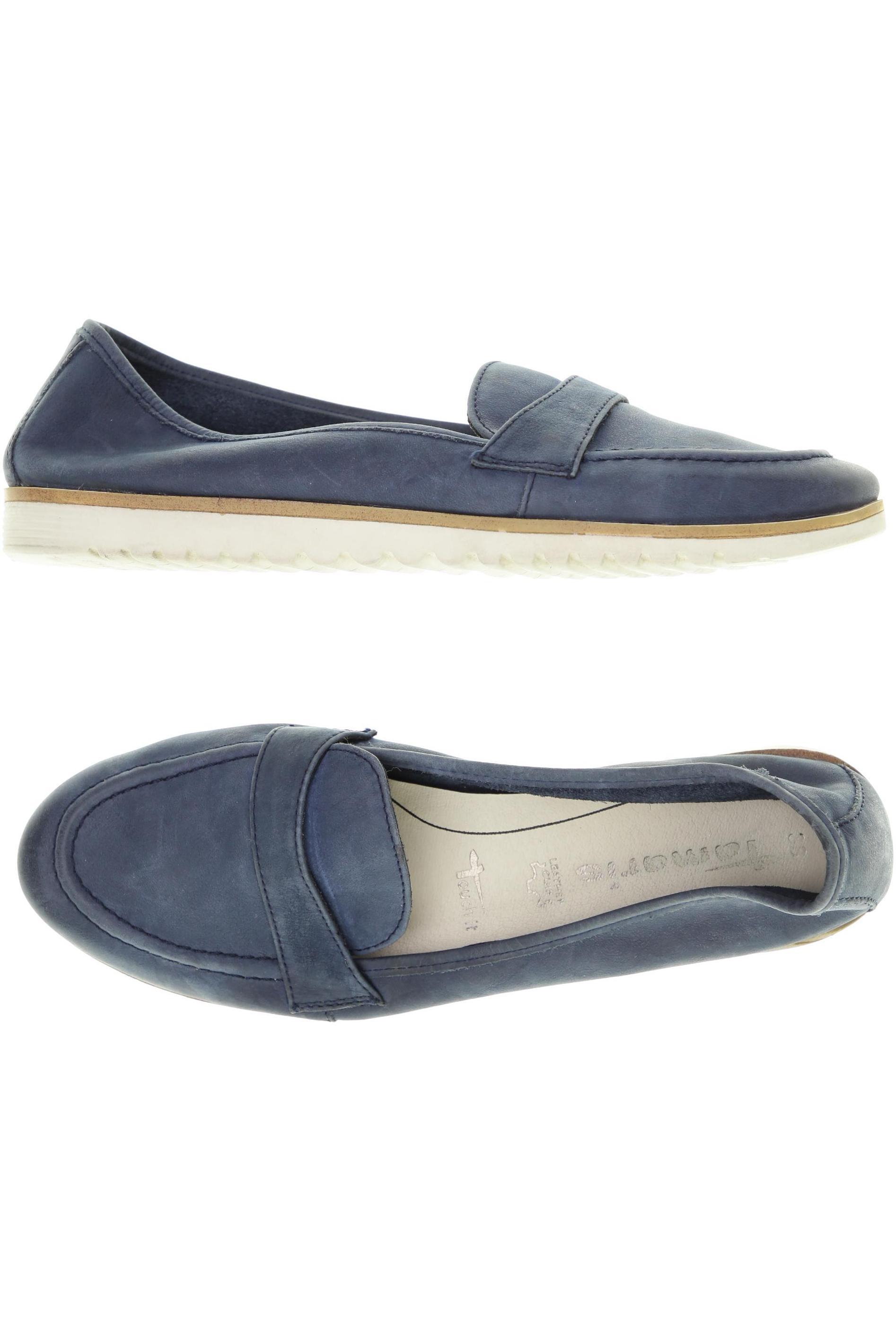 

Tamaris Damen Halbschuh, blau, Gr. 38
