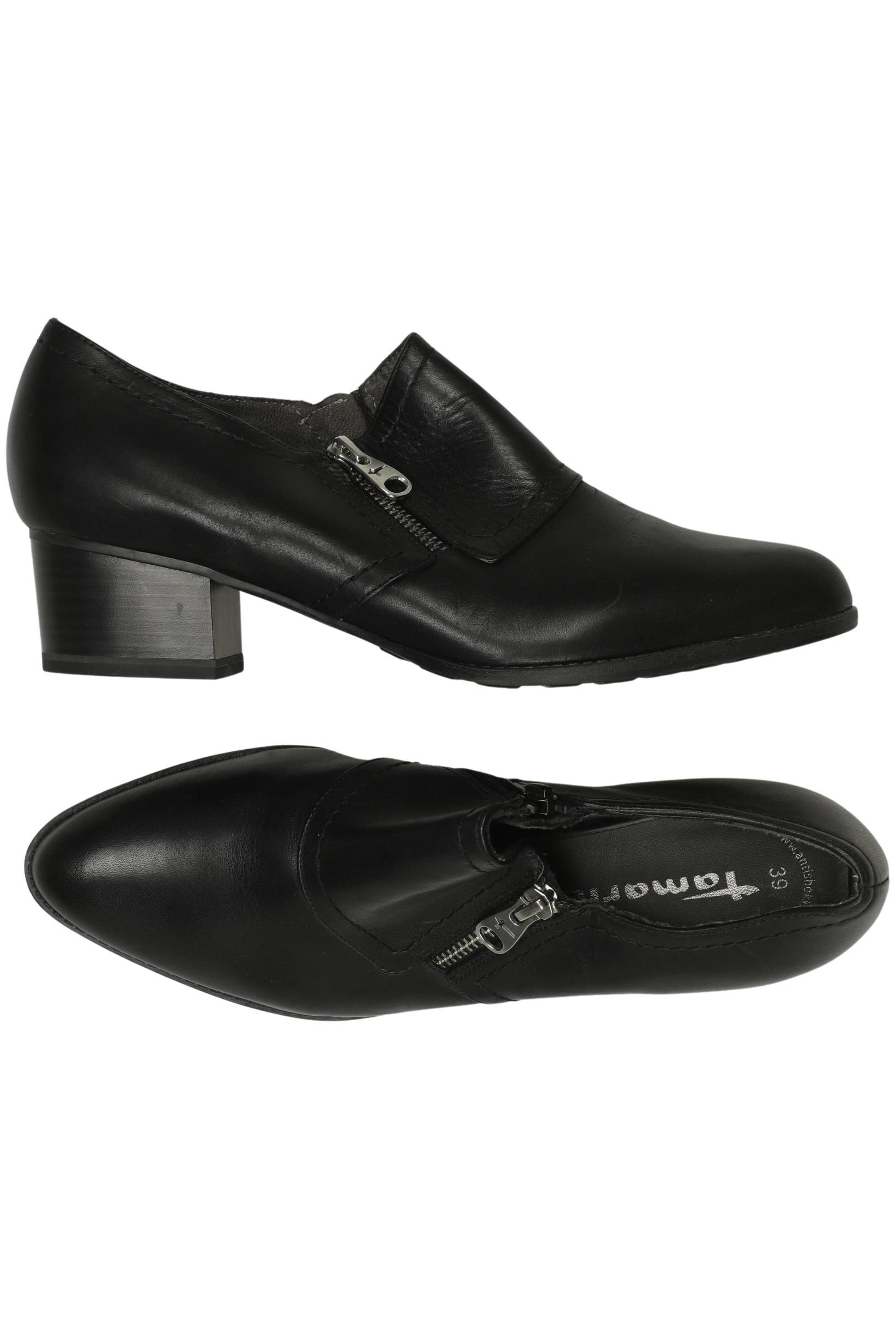 

Tamaris Damen Halbschuh, schwarz, Gr. 39