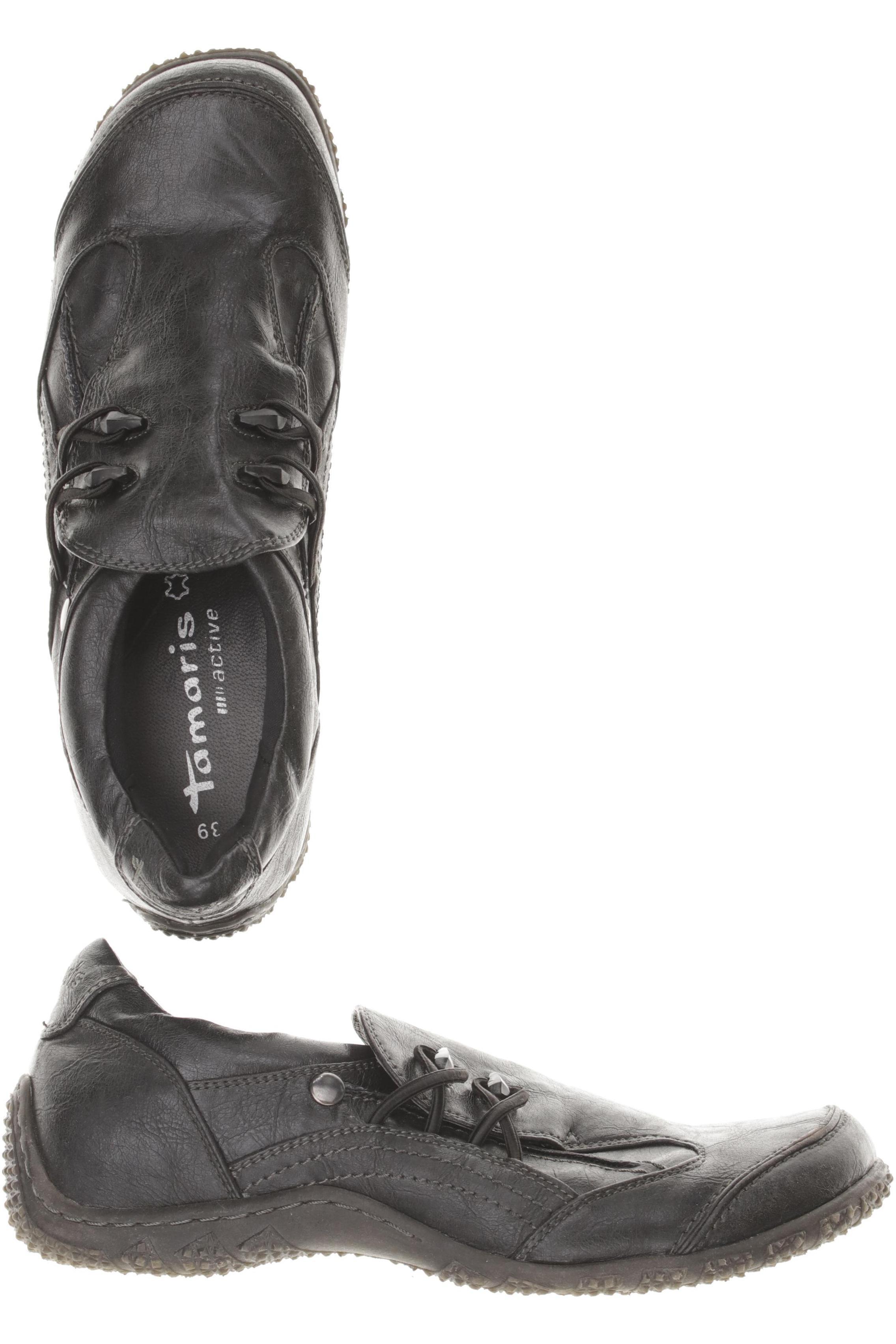 

Tamaris Damen Halbschuh, schwarz, Gr. 39