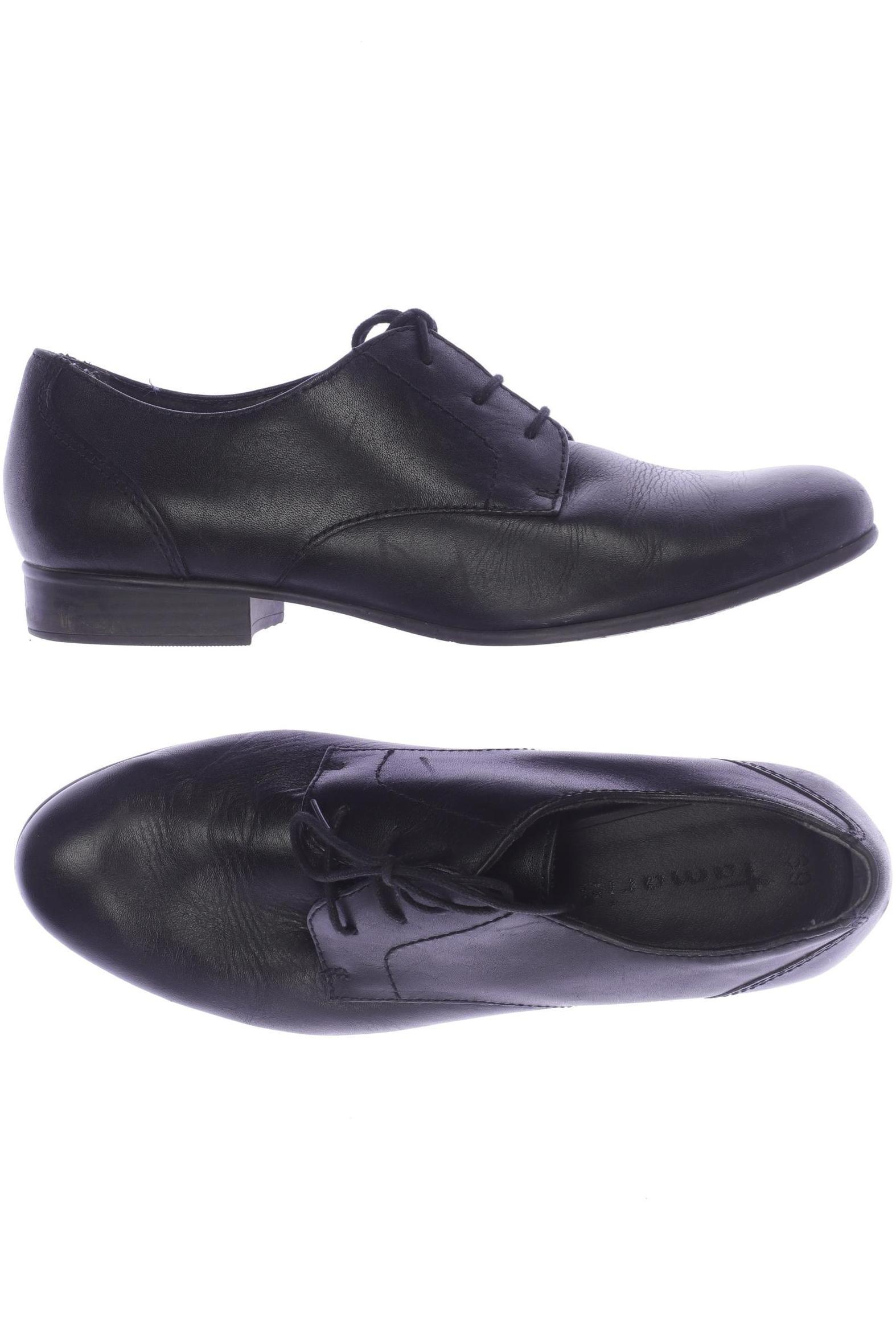 

Tamaris Damen Halbschuh, schwarz, Gr. 39