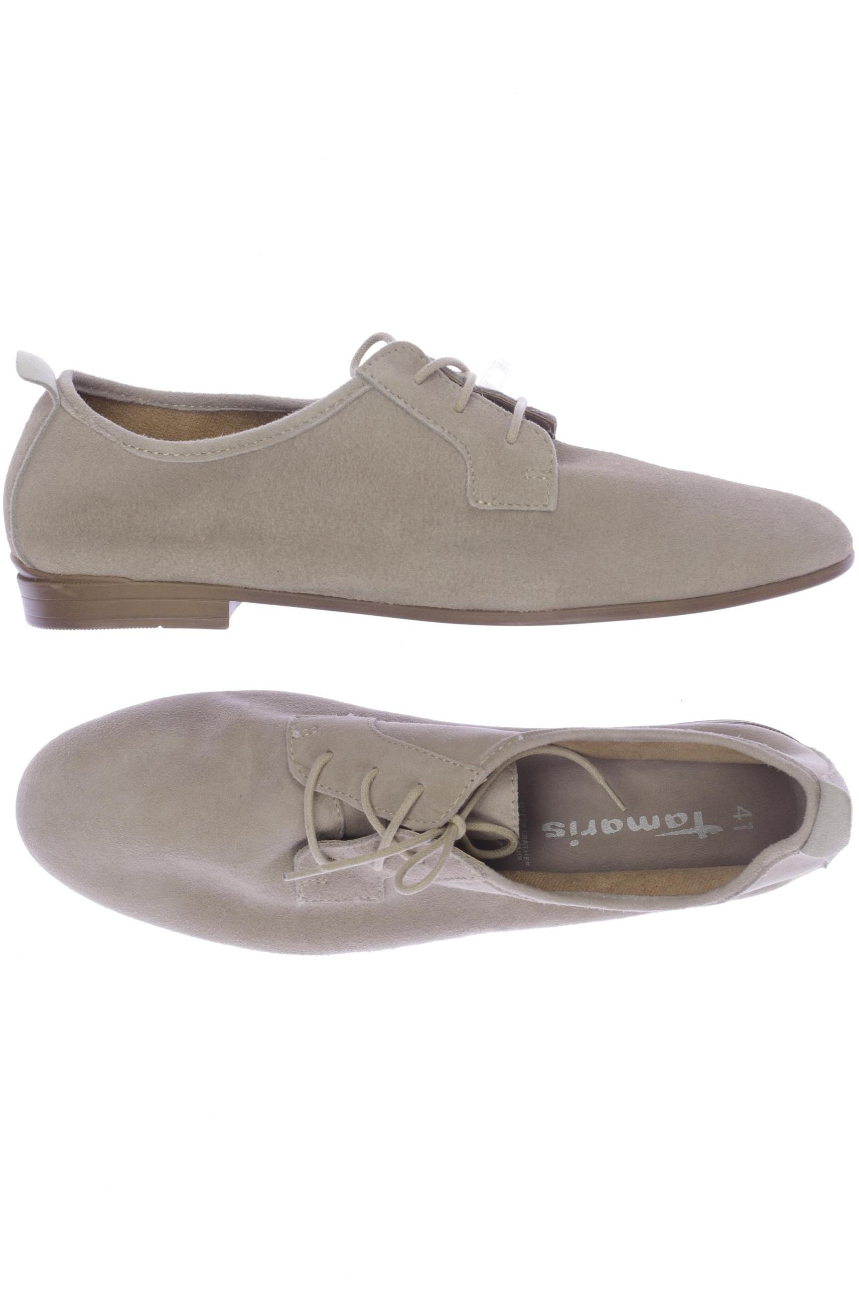 

Tamaris Damen Halbschuh, beige, Gr. 41