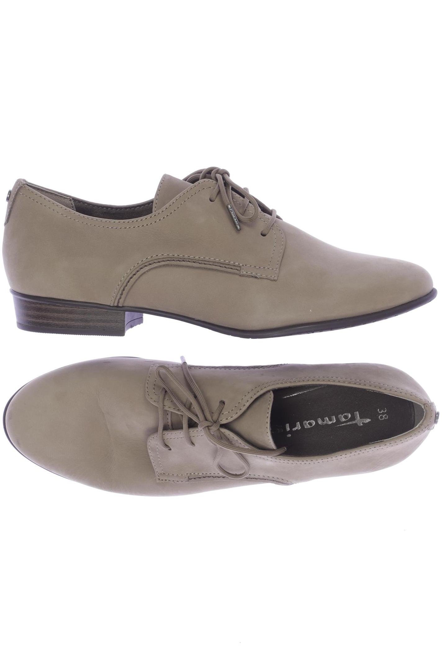 

Tamaris Damen Halbschuh, beige, Gr. 38