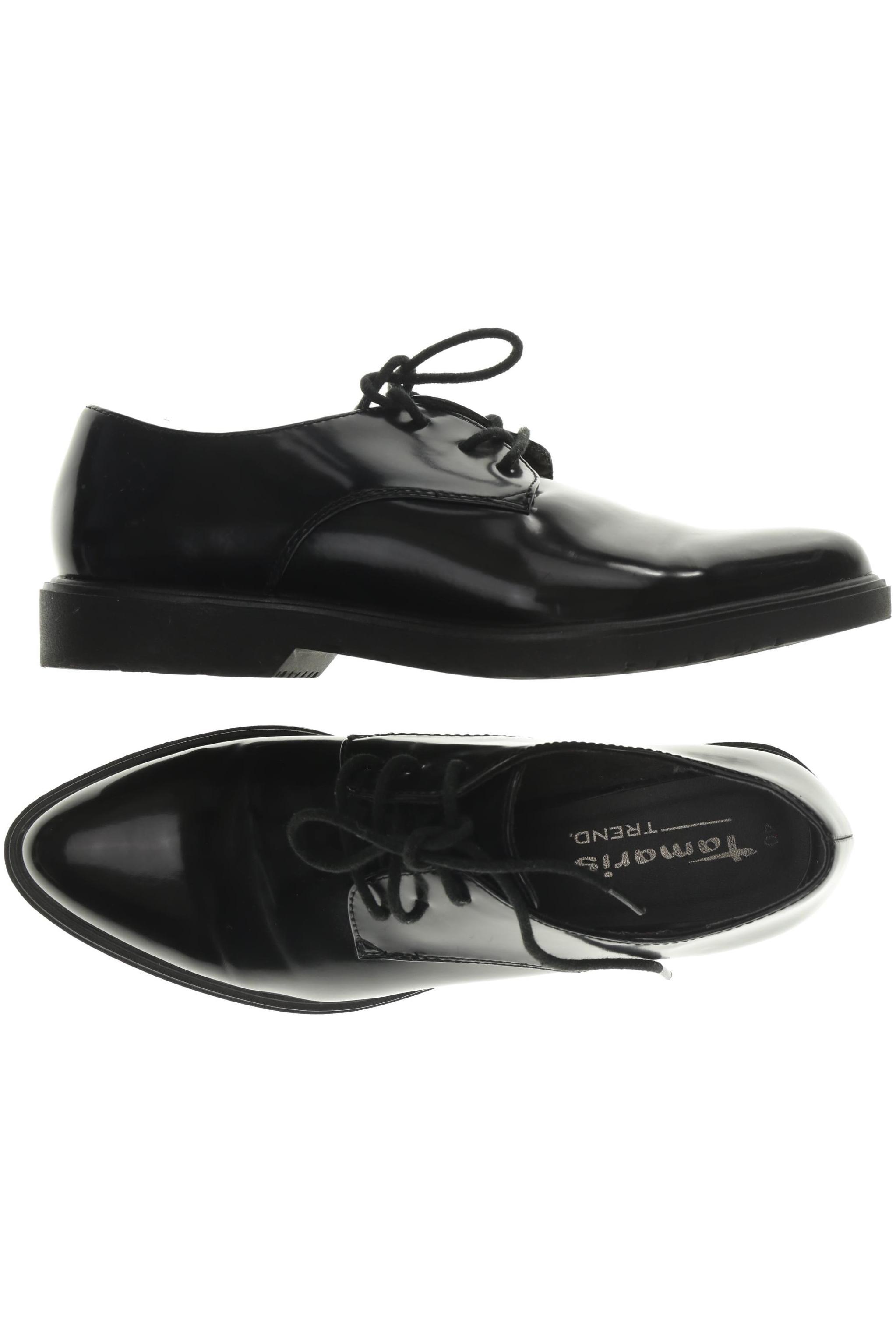 

Tamaris Damen Halbschuh, schwarz, Gr. 40