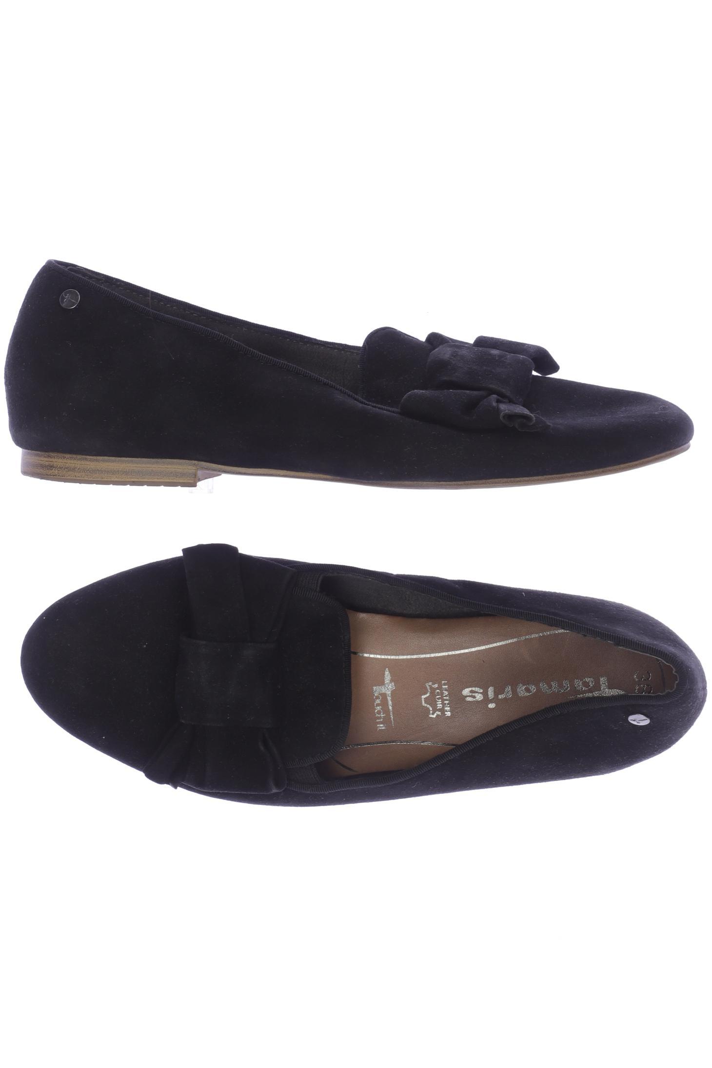 

Tamaris Damen Halbschuh, schwarz, Gr. 38