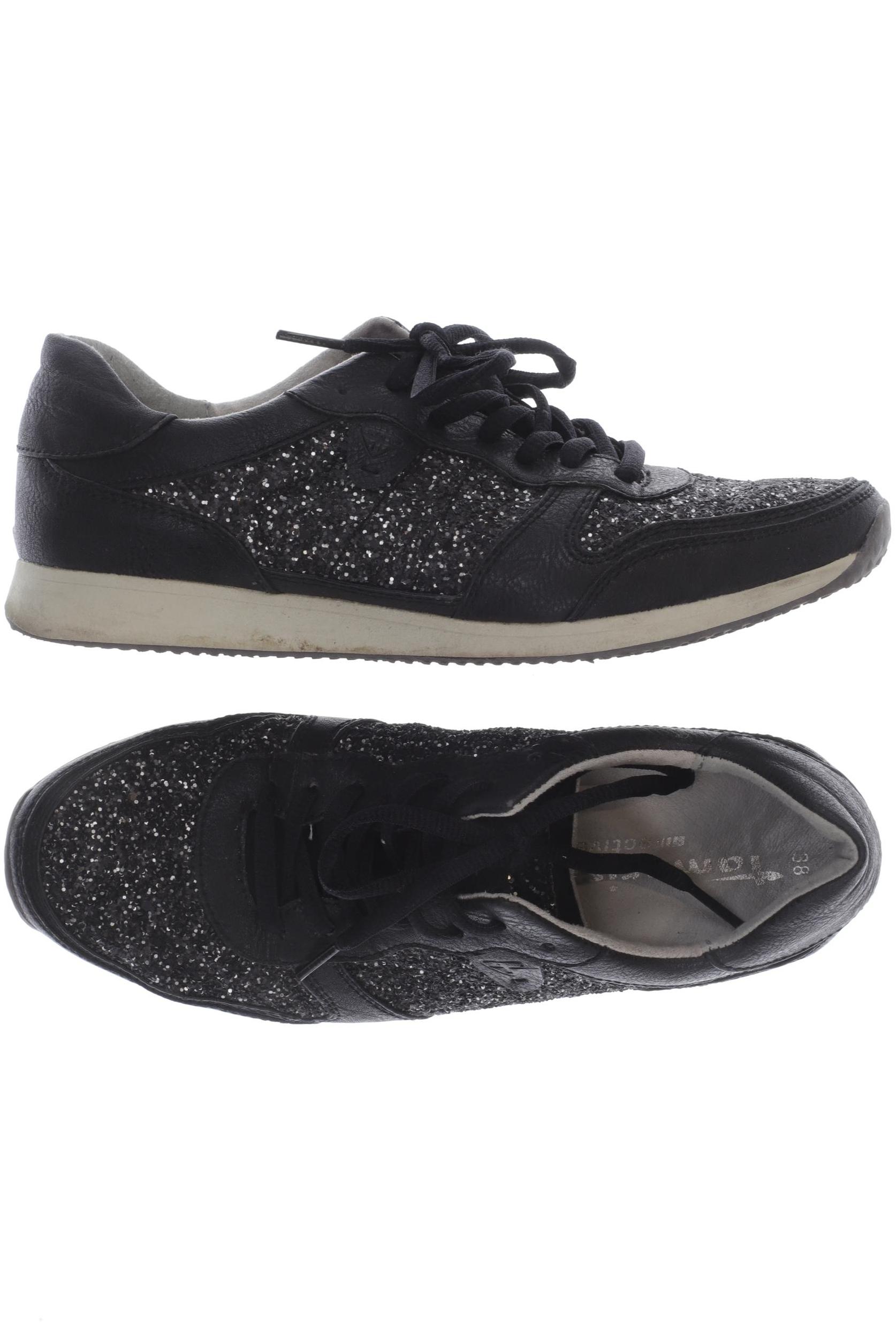 

Tamaris Damen Halbschuh, schwarz, Gr. 38