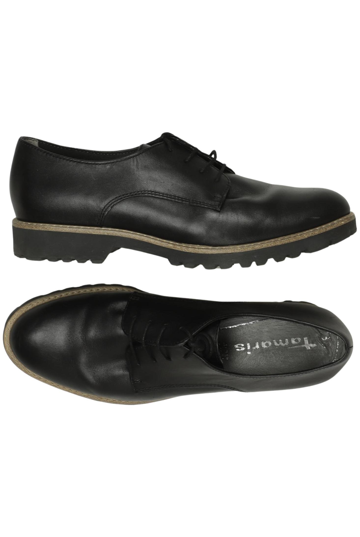 

Tamaris Damen Halbschuh, schwarz, Gr. 38