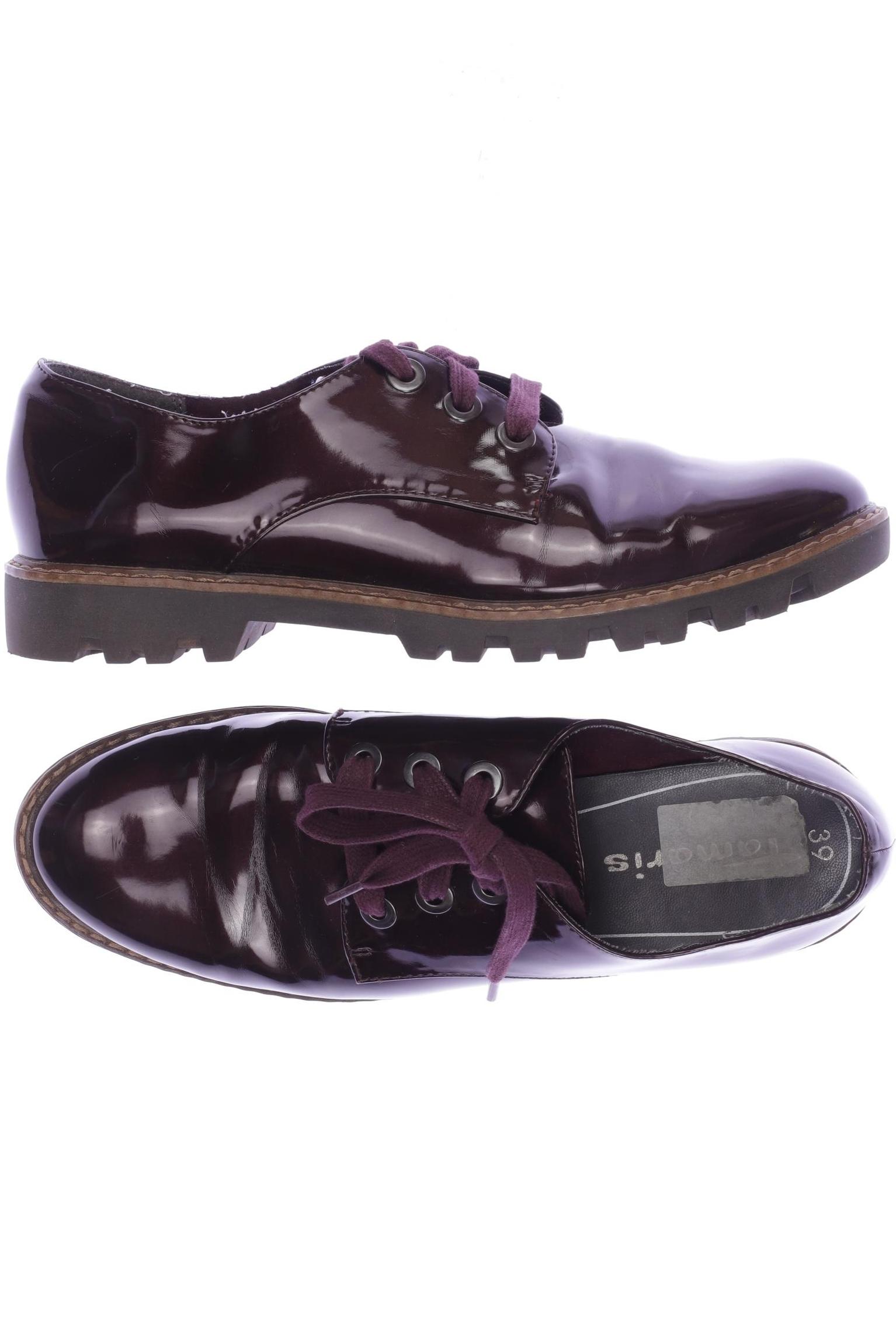 

Tamaris Damen Halbschuh, bordeaux, Gr. 39