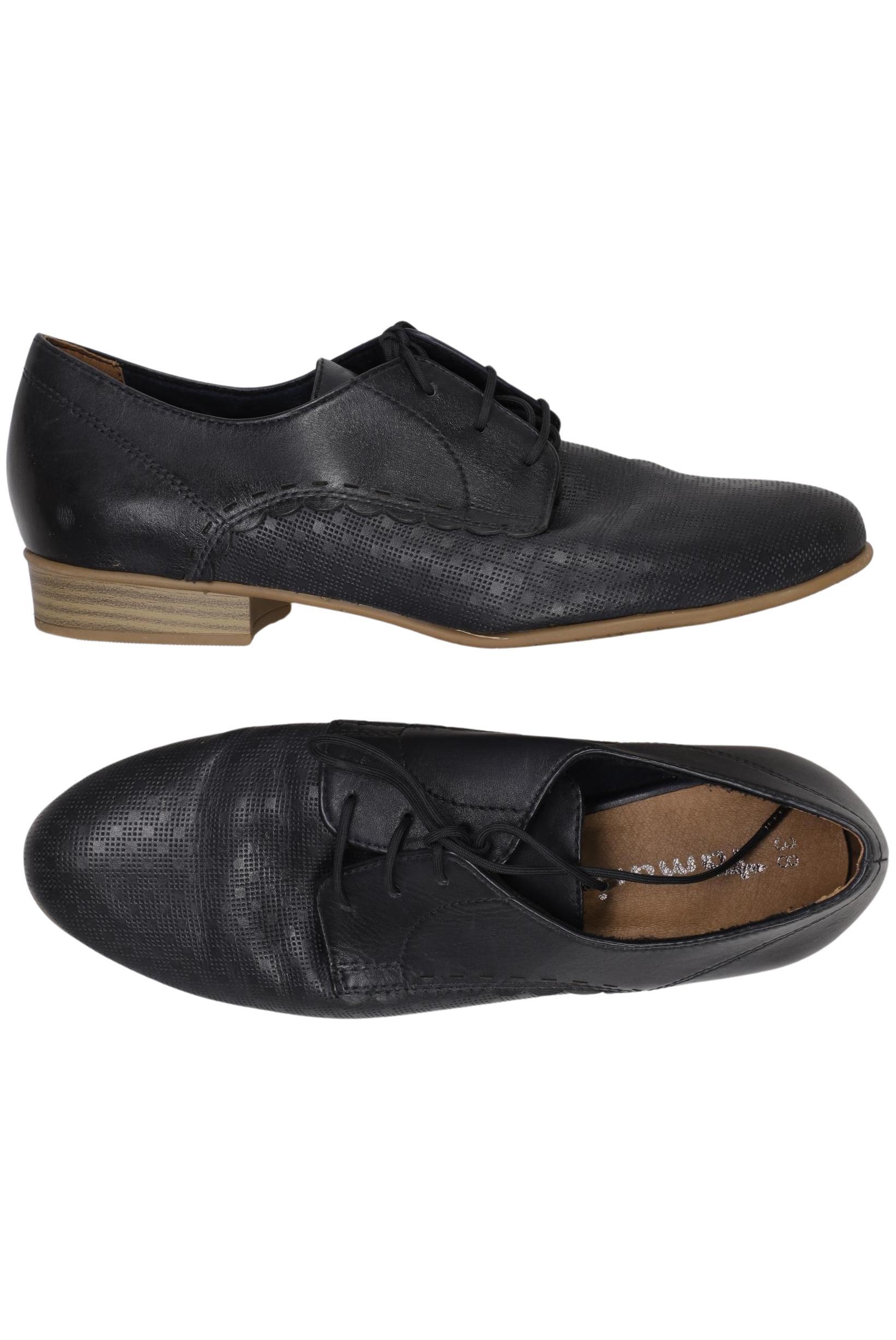 

Tamaris Damen Halbschuh, schwarz, Gr. 38