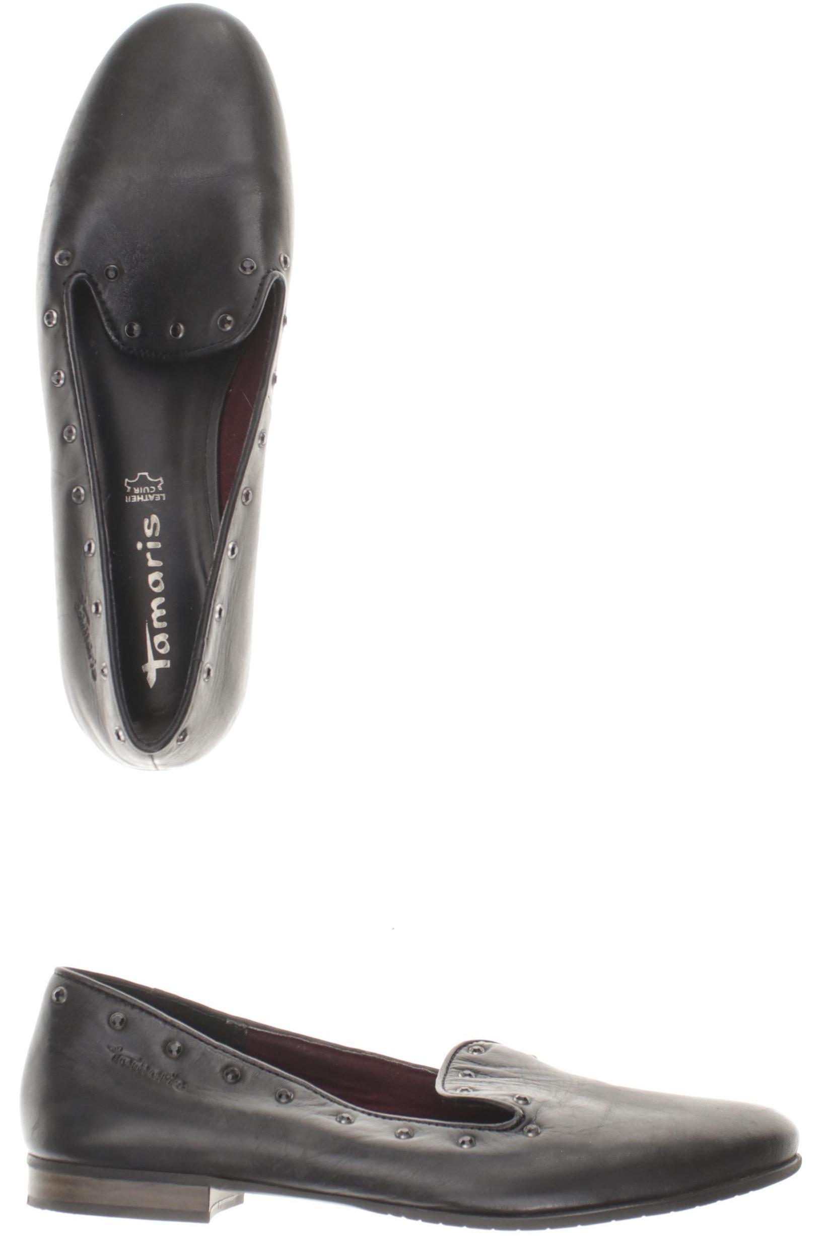 

Tamaris Damen Halbschuh, schwarz, Gr. 40