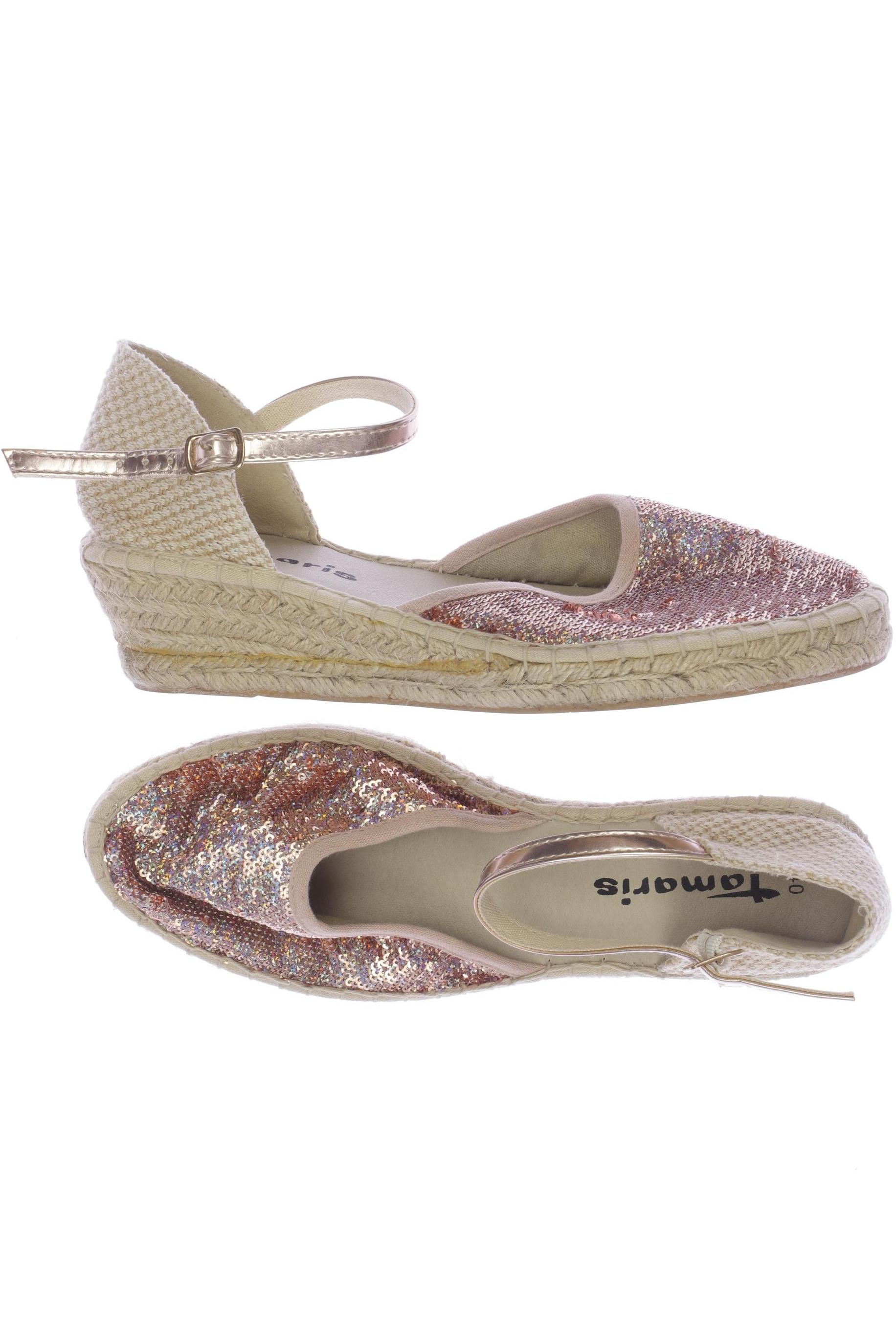 

Tamaris Damen Halbschuh, beige, Gr. 40