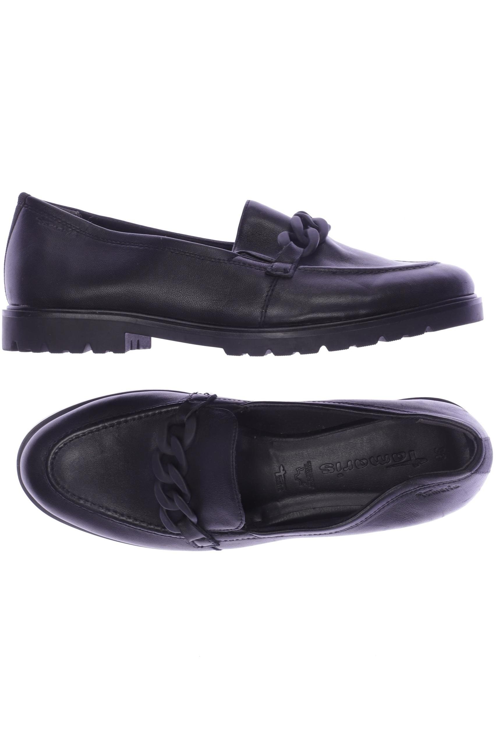 

Tamaris Damen Halbschuh, schwarz, Gr. 39