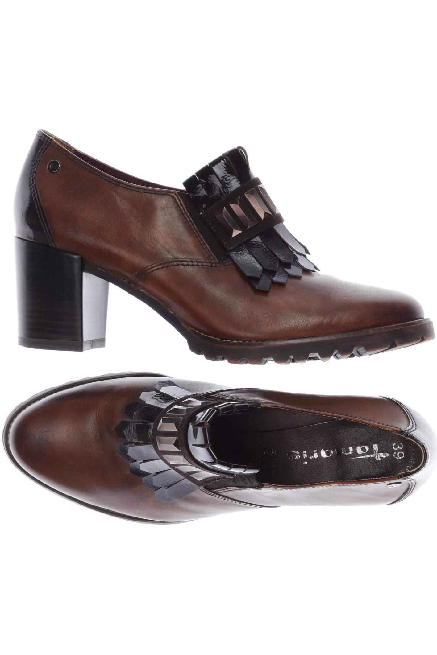 

Tamaris Damen Halbschuh, braun, Gr. 39