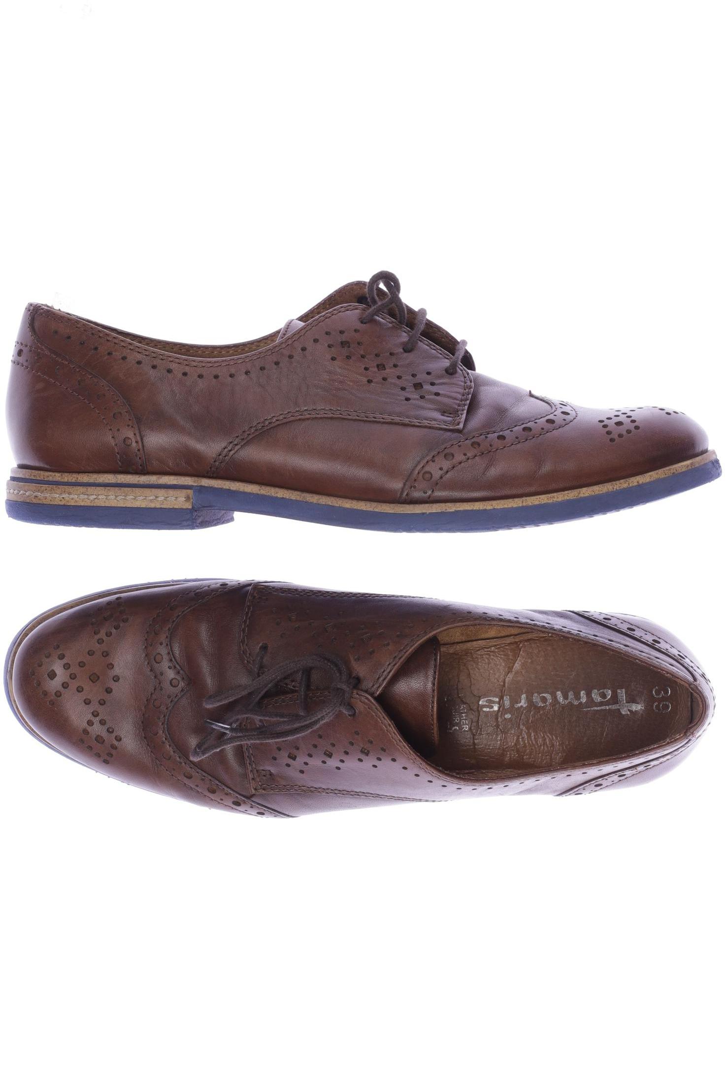 

Tamaris Damen Halbschuh, braun, Gr. 39