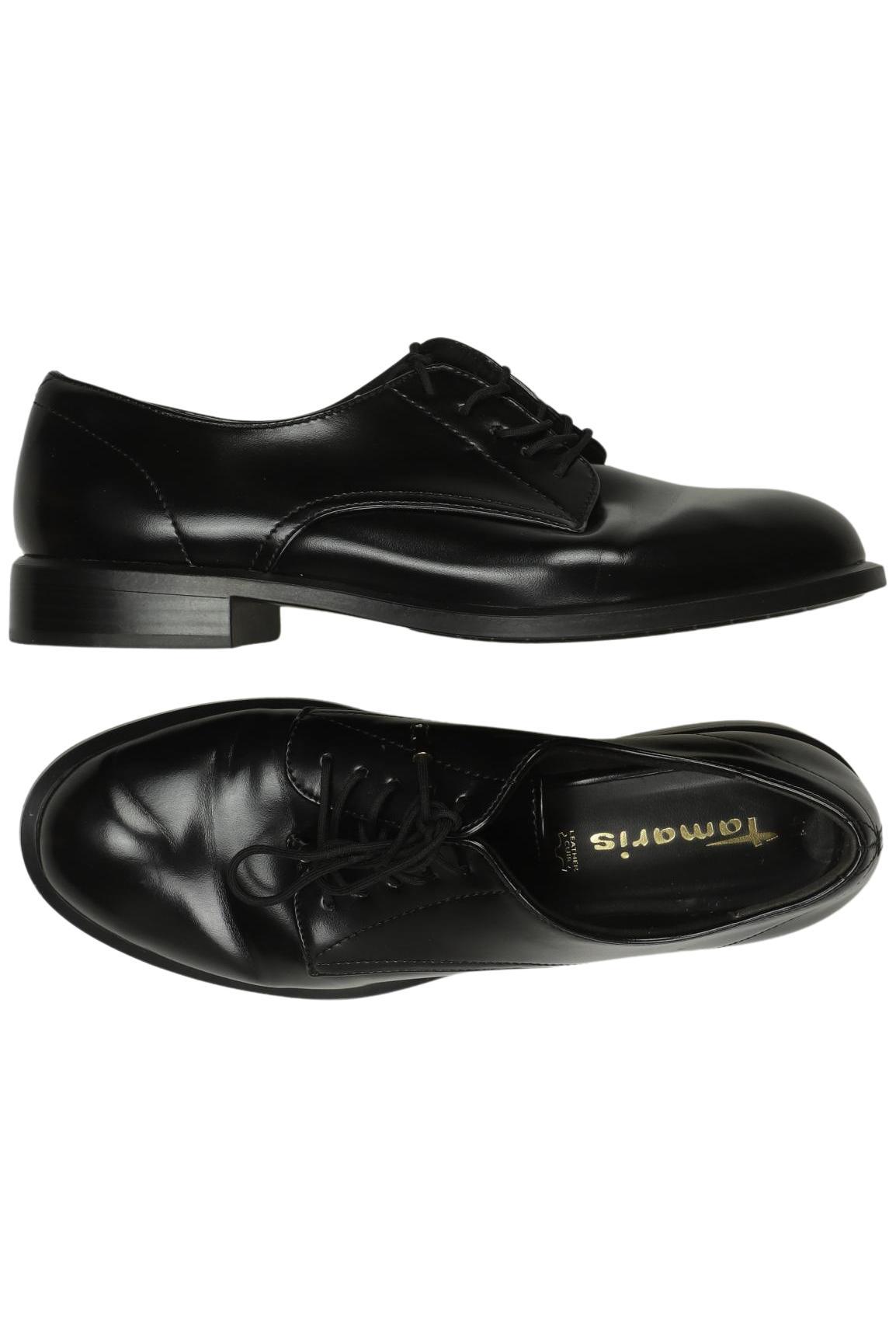 

Tamaris Damen Halbschuh, schwarz, Gr. 41