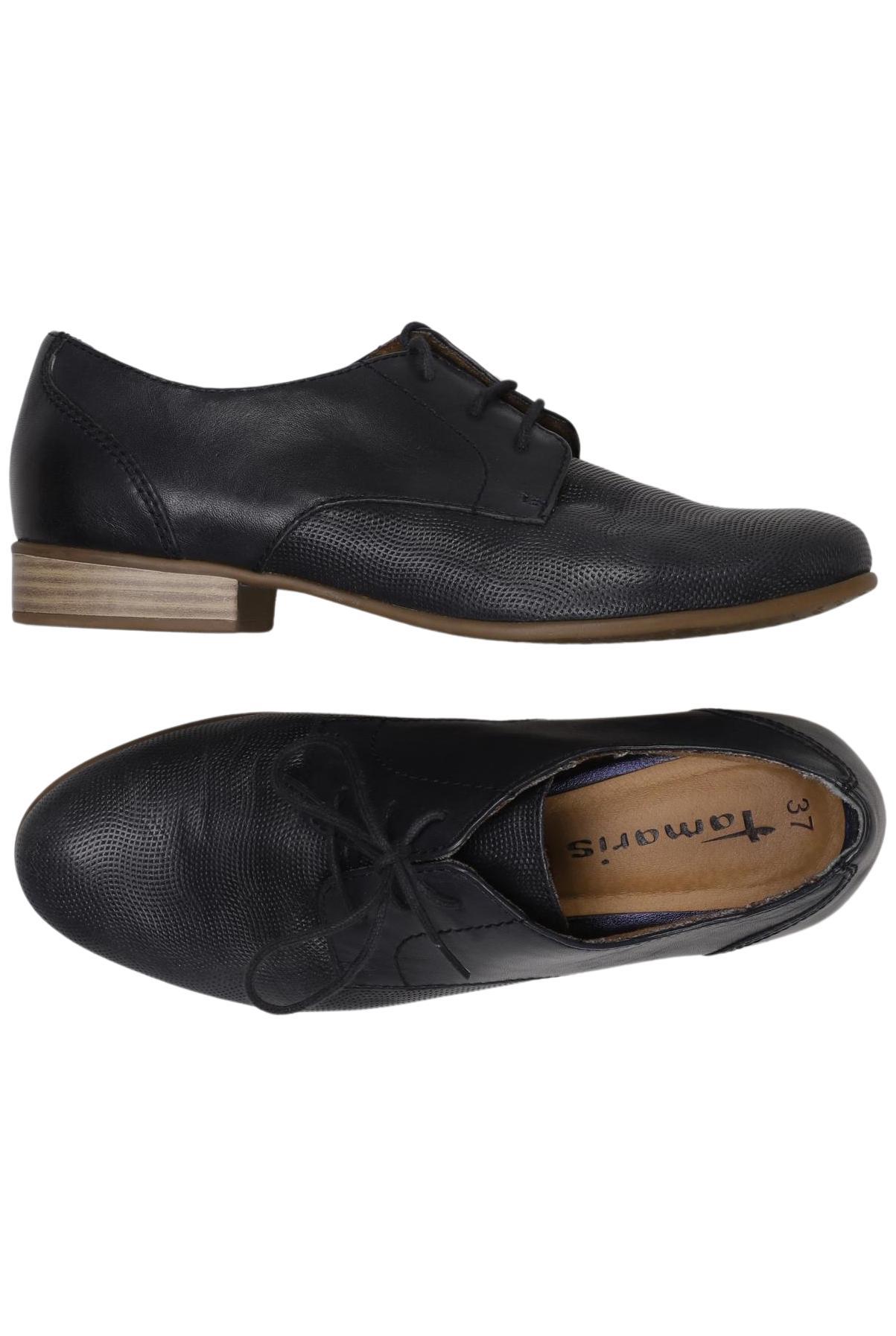 

Tamaris Damen Halbschuh, schwarz, Gr. 37