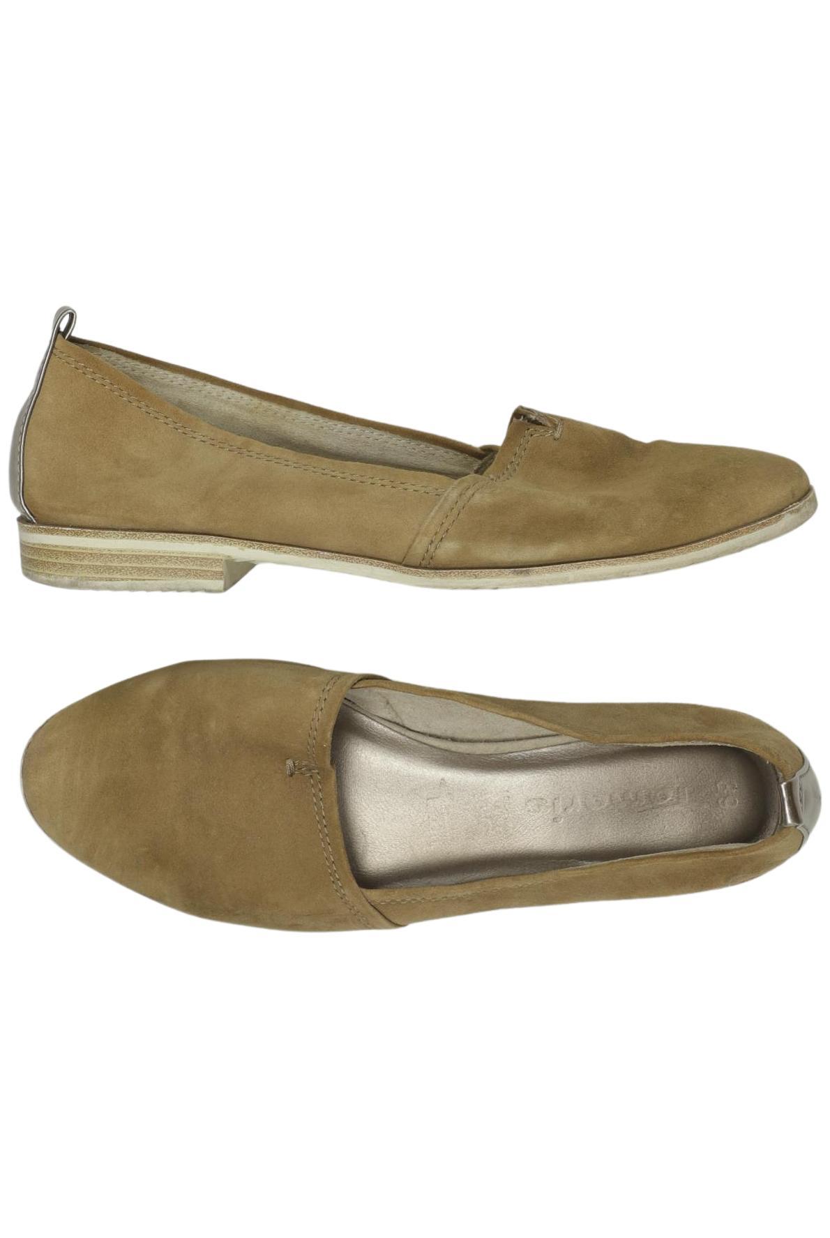

Tamaris Damen Halbschuh, beige, Gr. 39