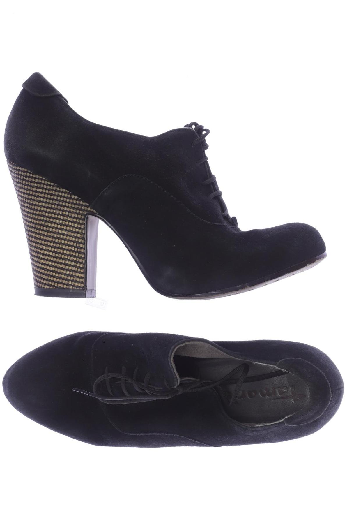 

Tamaris Damen Halbschuh, schwarz, Gr. 38