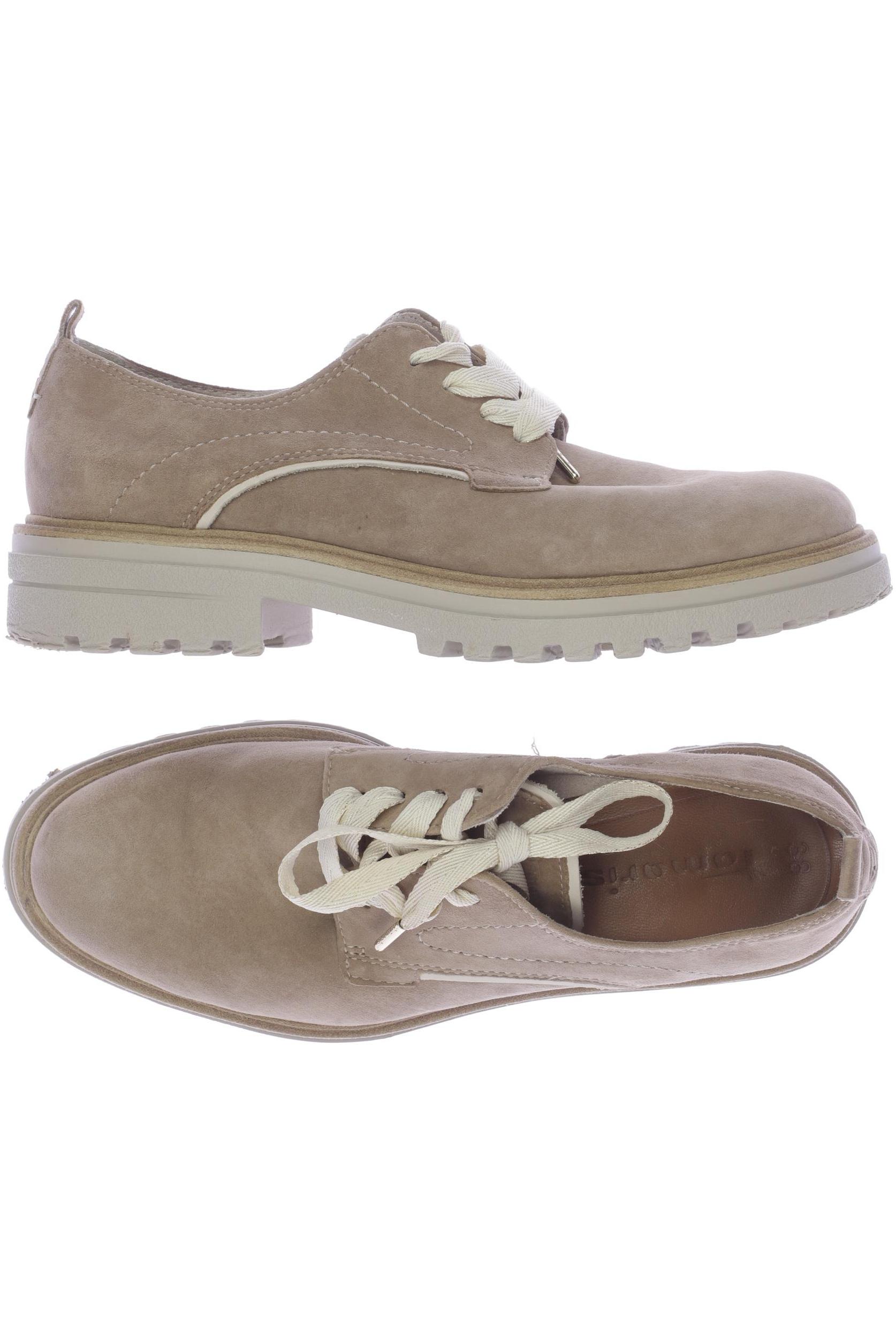 

Tamaris Damen Halbschuh, beige, Gr. 38