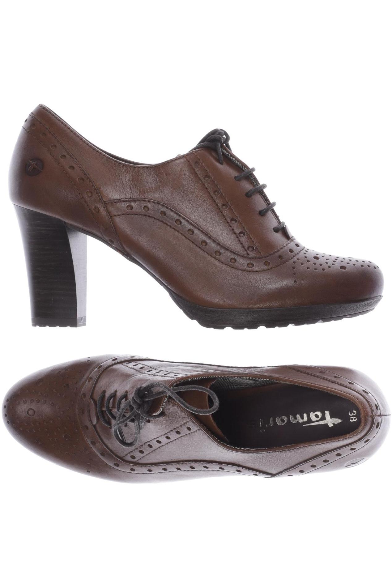 

Tamaris Damen Halbschuh, braun, Gr. 38