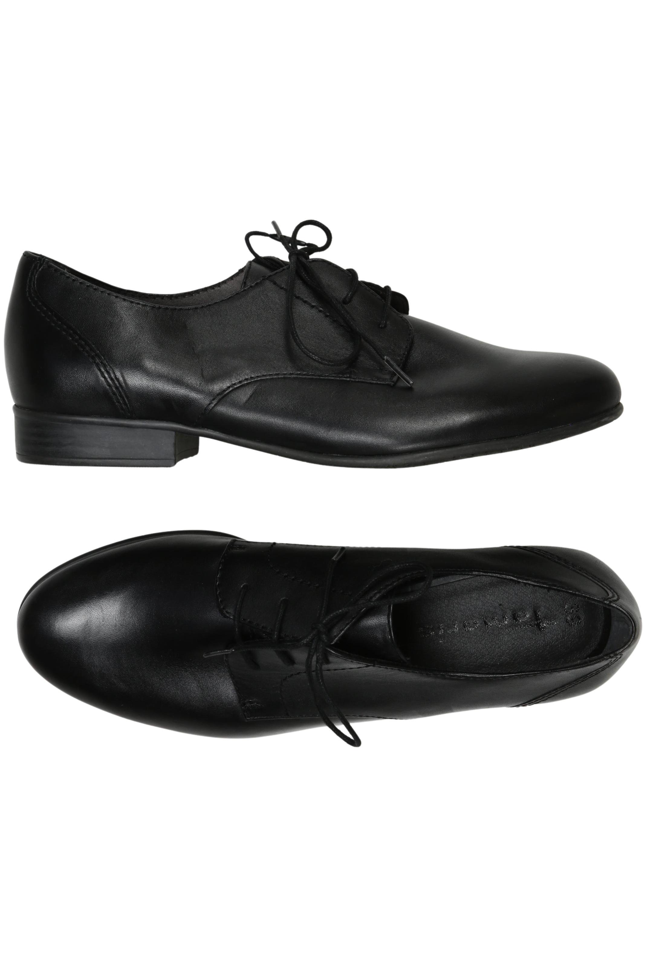 

Tamaris Damen Halbschuh, schwarz, Gr. 39