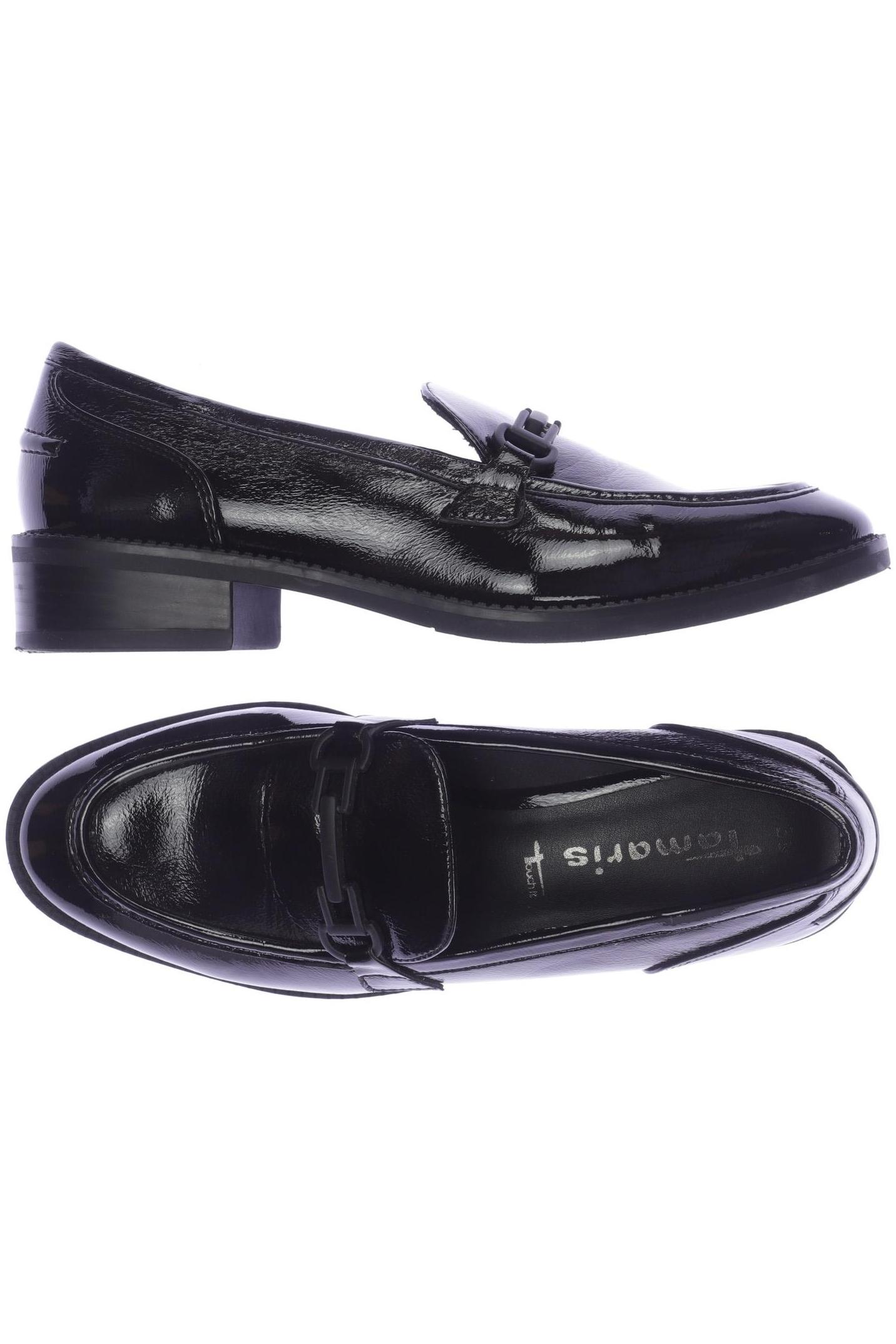 

Tamaris Damen Halbschuh, schwarz, Gr. 39