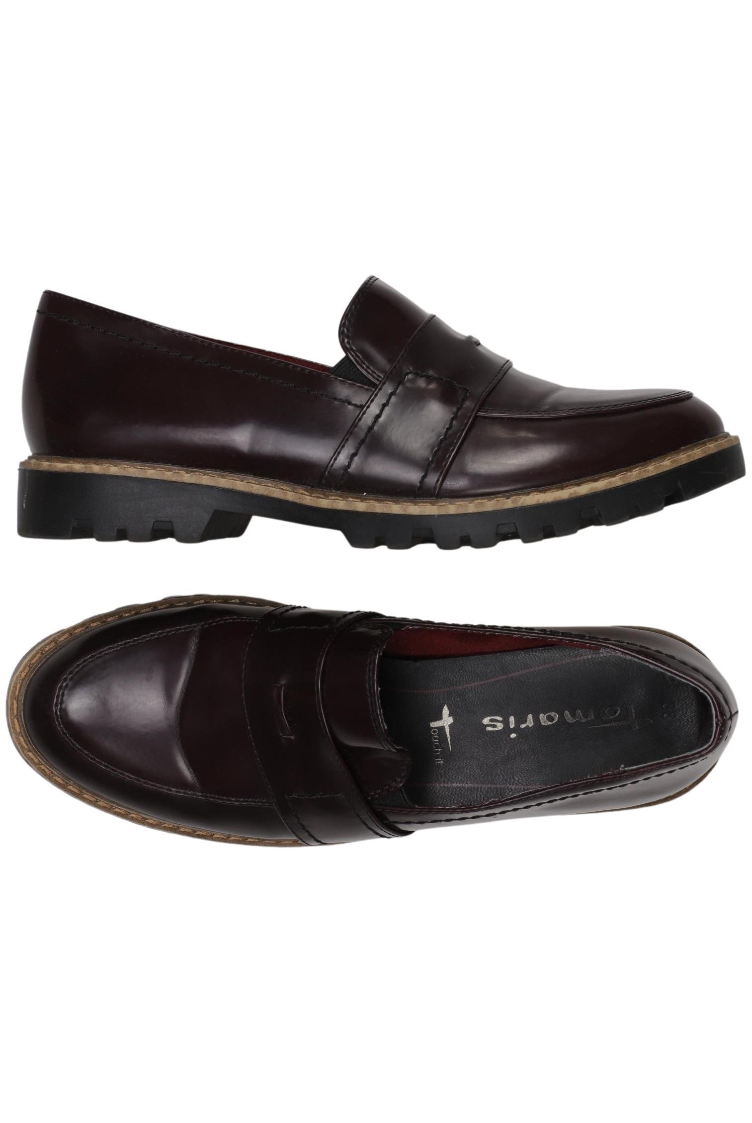 

Tamaris Damen Halbschuh, bordeaux, Gr. 38