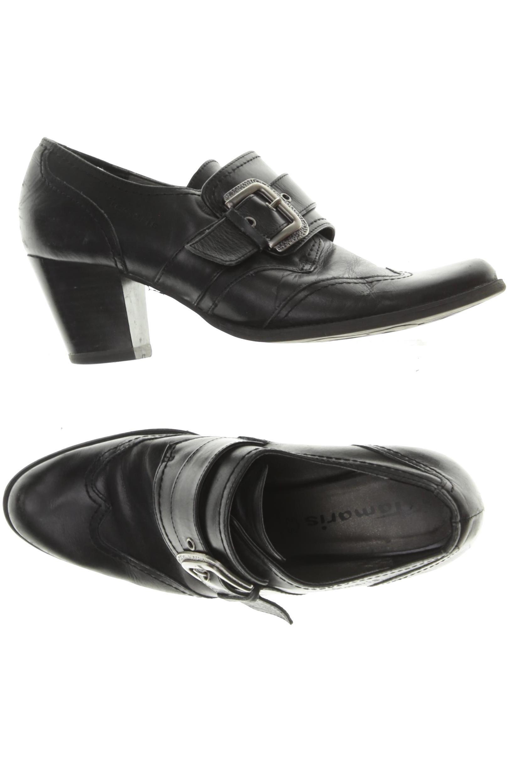

Tamaris Damen Halbschuh, schwarz, Gr. 37