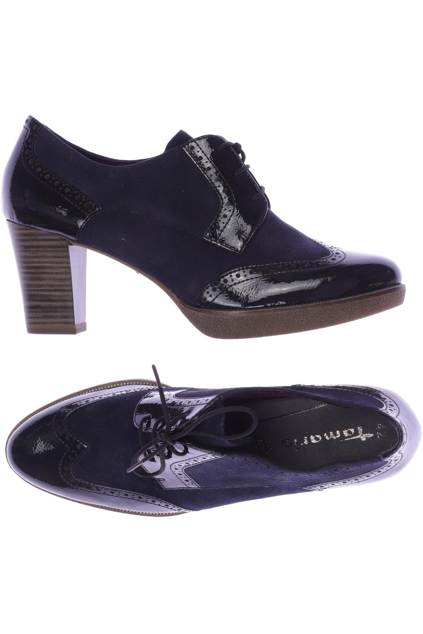 

Tamaris Damen Halbschuh, marineblau, Gr. 42