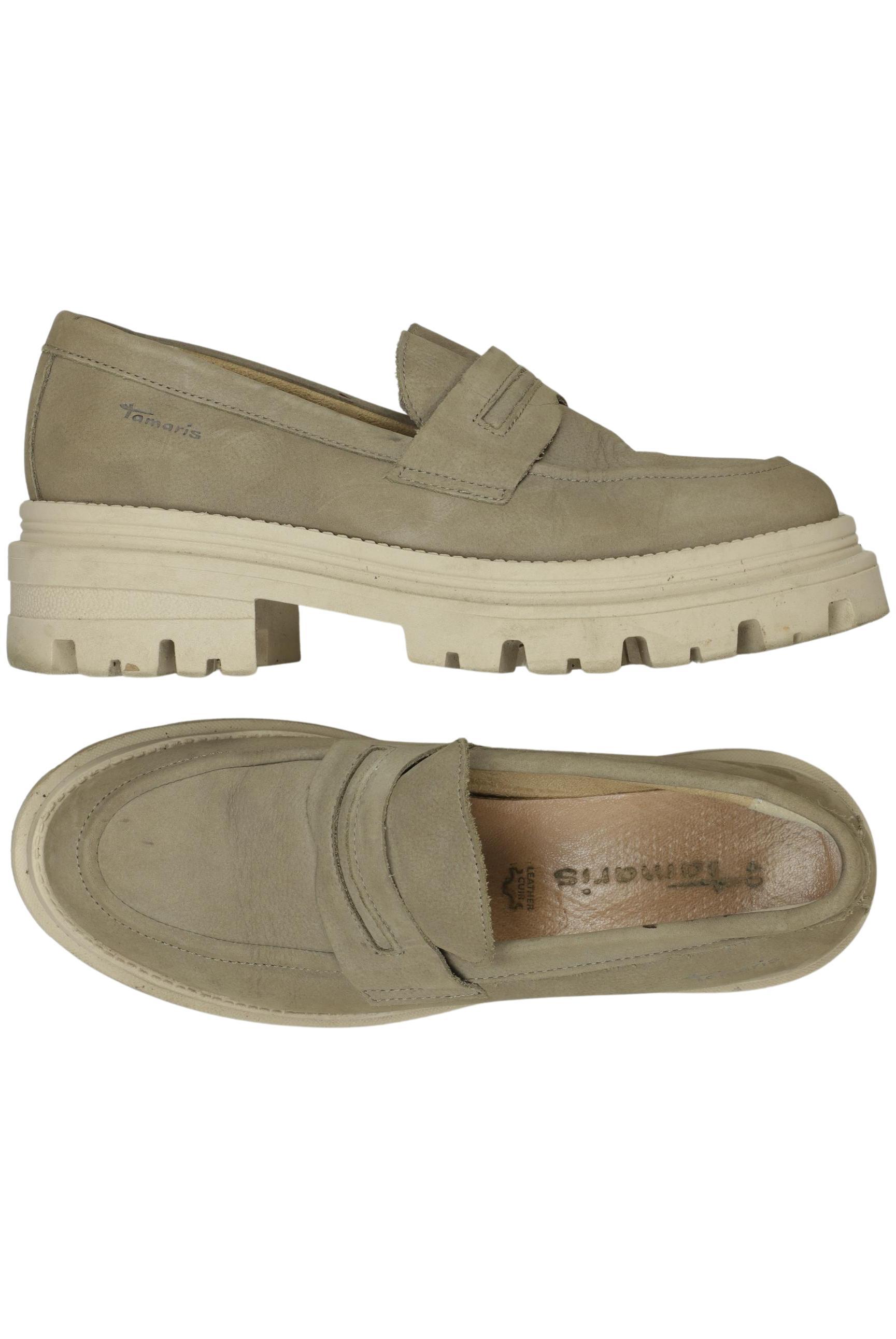 

Tamaris Damen Halbschuh, beige, Gr. 40