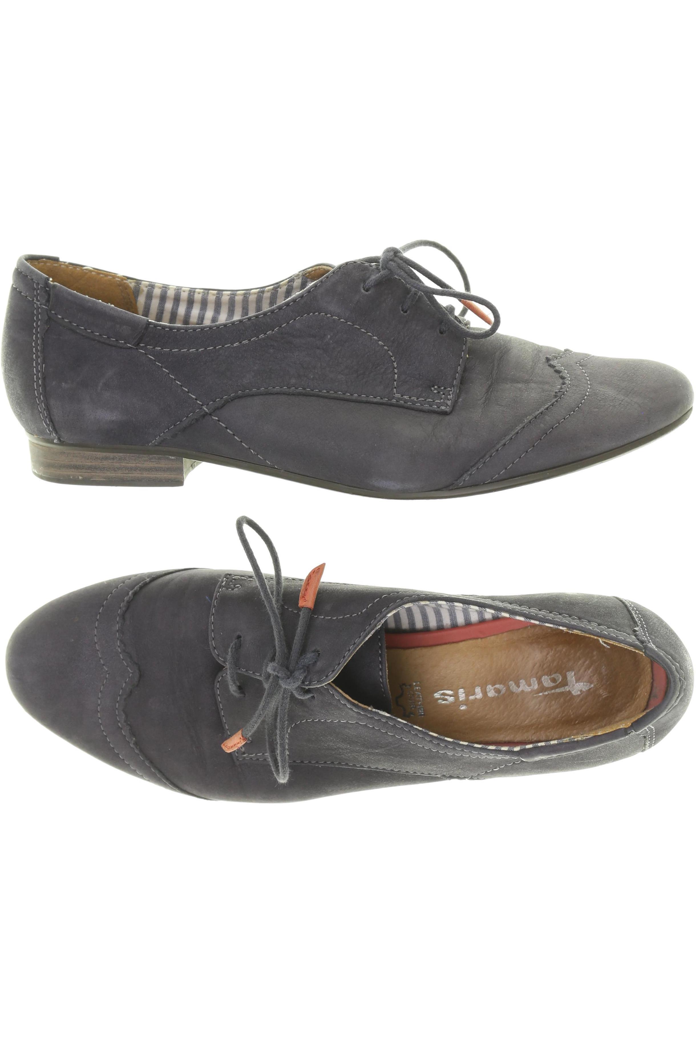 

Tamaris Damen Halbschuh, blau, Gr. 38